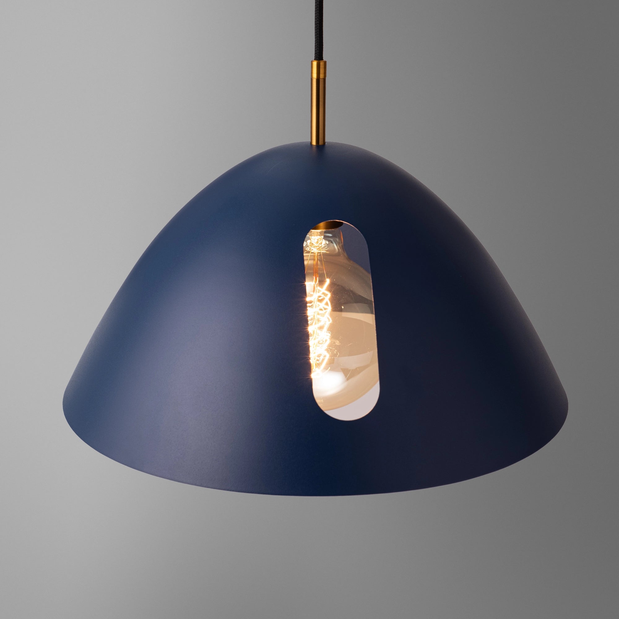 Pendant light with hole, blue mid-century lamp, white modern pendant light, burgundy hanging lamp, black ceiling fixture lamp (5Colors Collection)