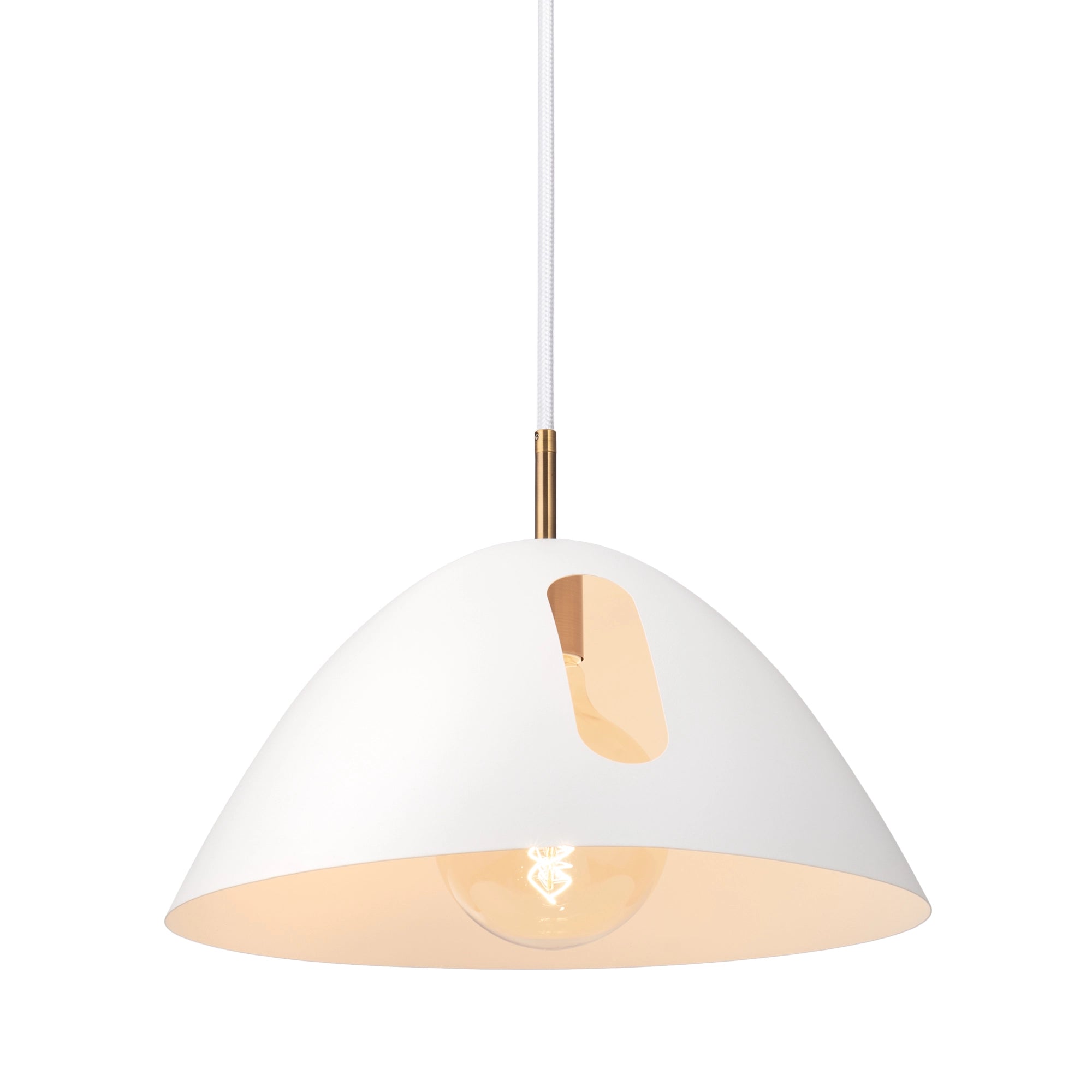 Pendant light with hole, blue mid-century lamp, white modern pendant light, burgundy hanging lamp, black ceiling fixture lamp (5Colors Collection)