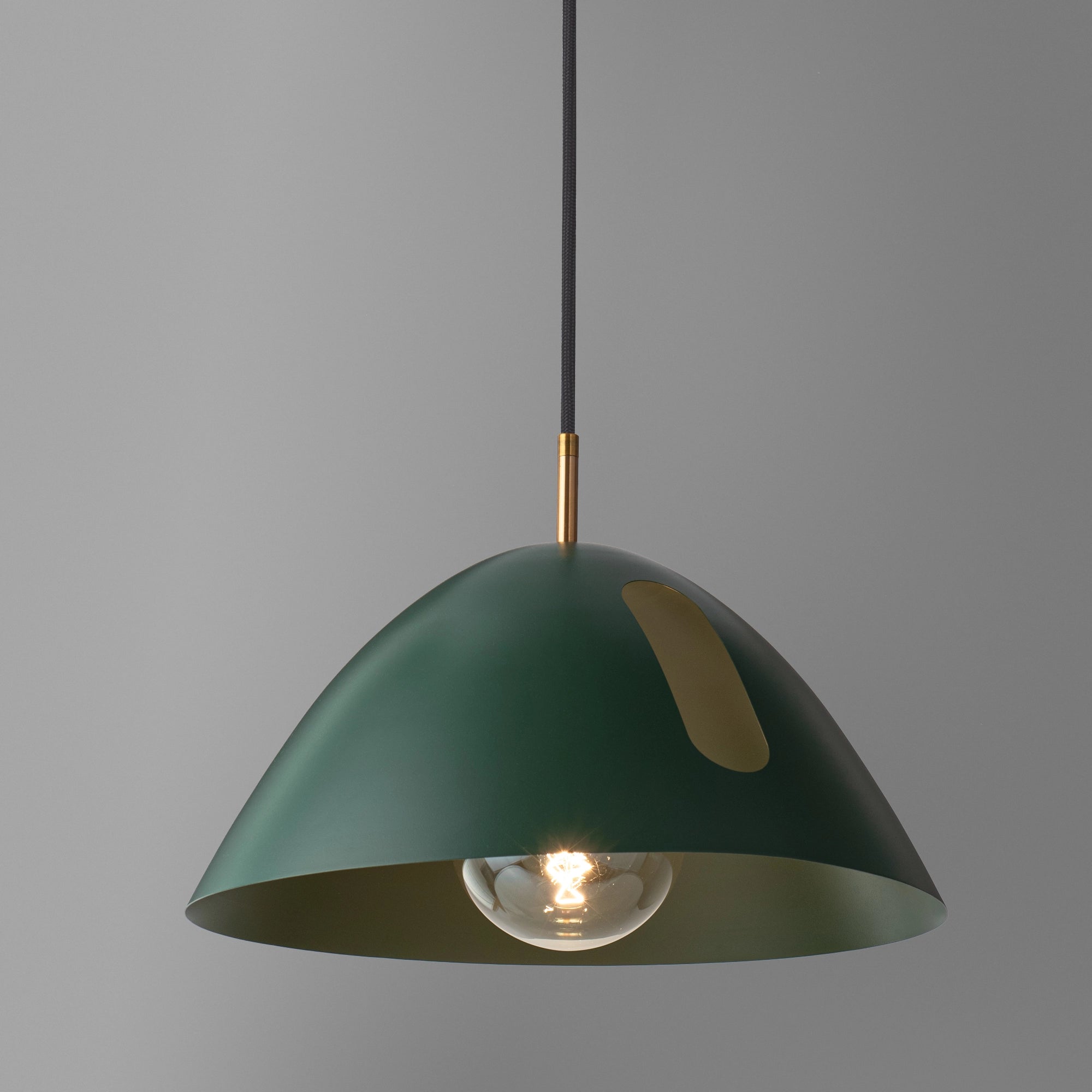 Pendant light with hole, blue mid-century lamp, white modern pendant light, burgundy hanging lamp, black ceiling fixture lamp (5Colors Collection)