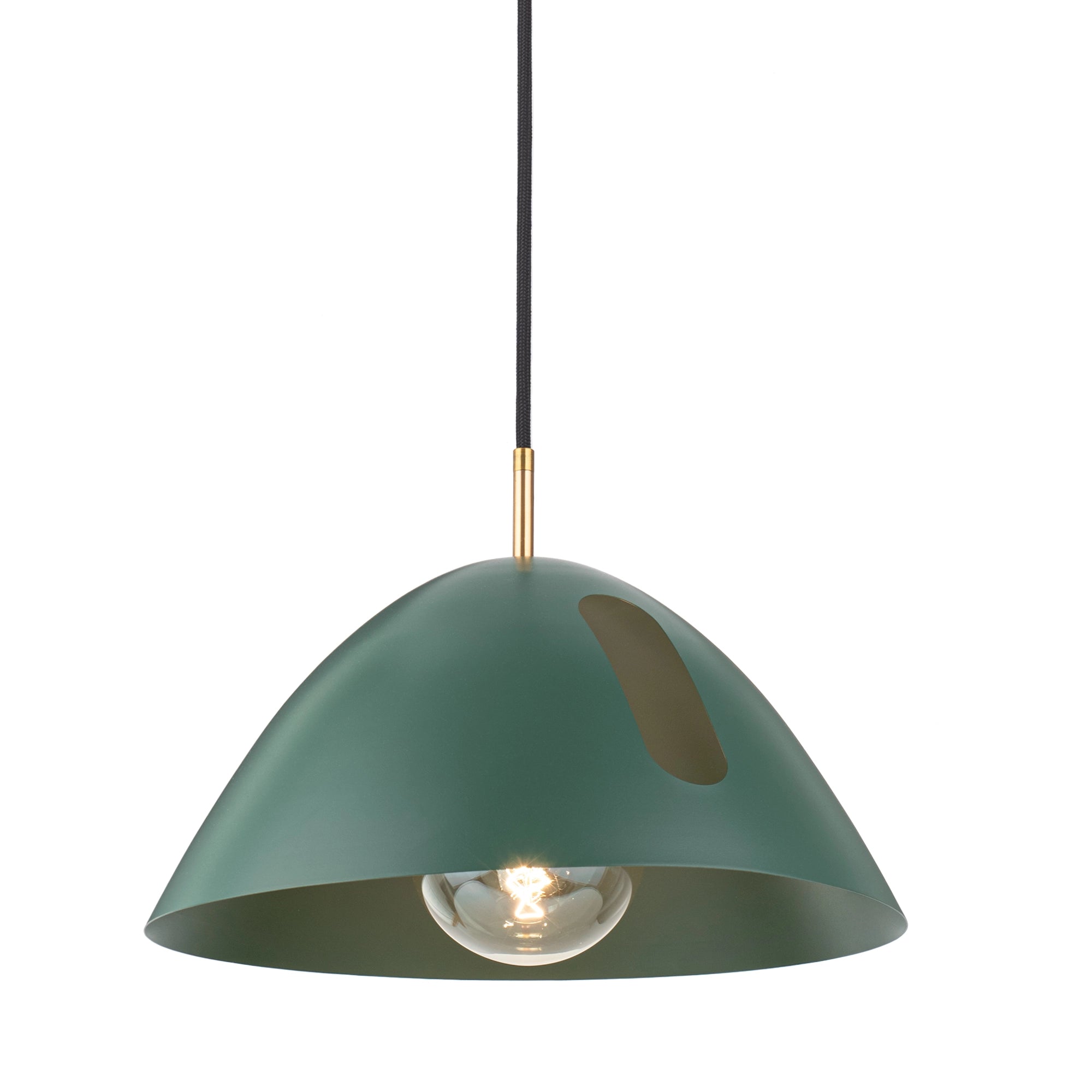 Pendant light with hole, blue mid-century lamp, white modern pendant light, burgundy hanging lamp, black ceiling fixture lamp (5Colors Collection)
