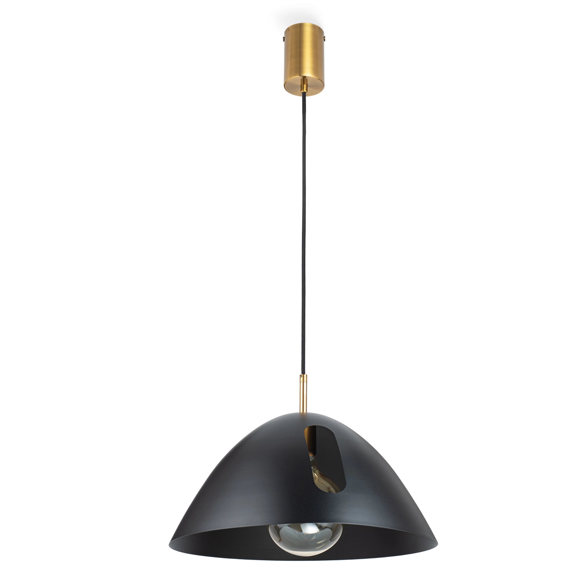 Pendant light with hole, blue mid-century lamp, white modern pendant light, burgundy hanging lamp, black ceiling fixture lamp (5Colors Collection)