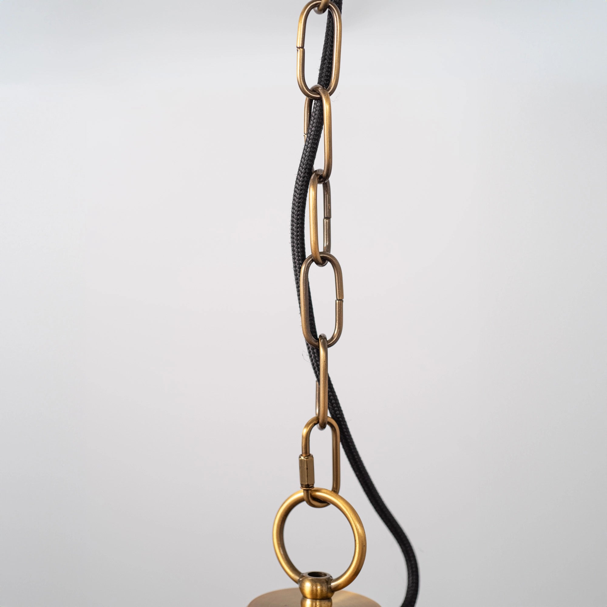 Pendant lamp on a chain "Dome"