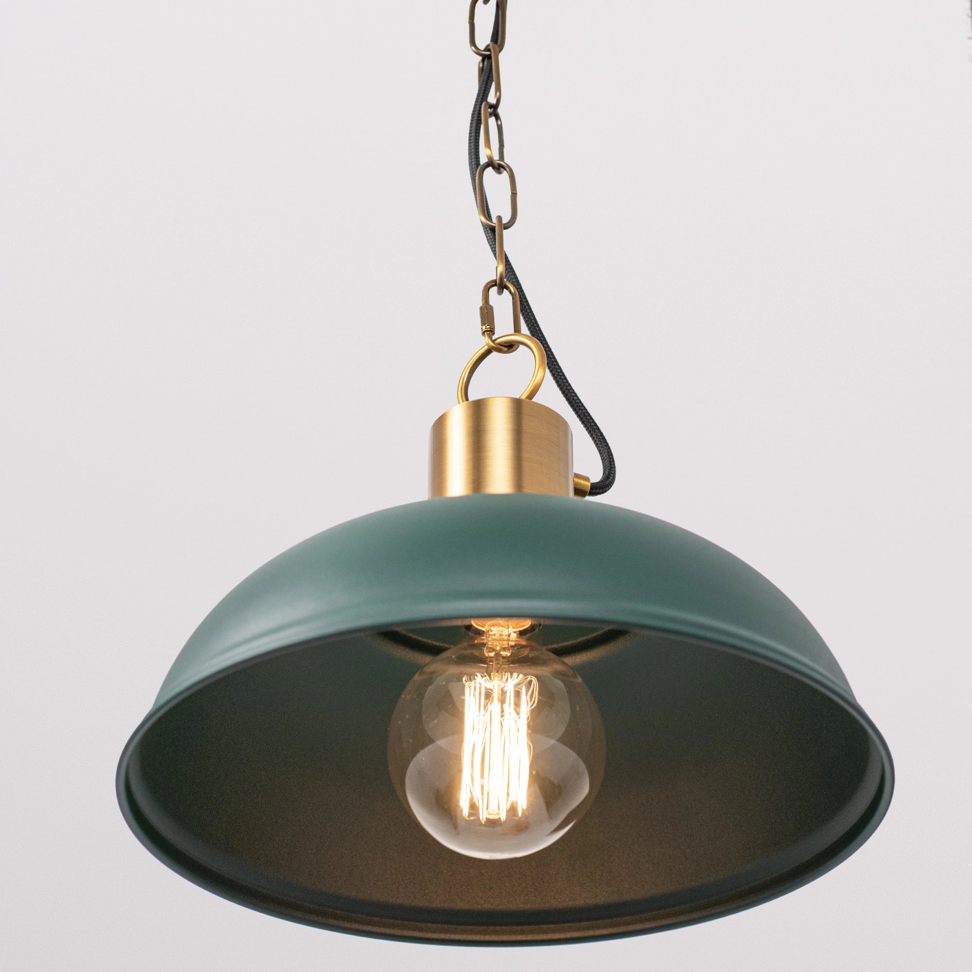 Pendant lamp on a chain "Dome"