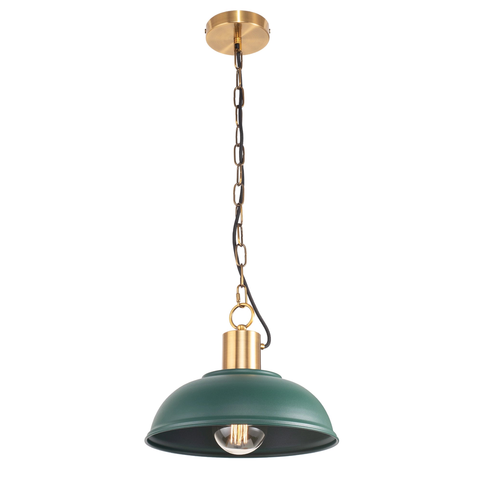 Pendant lamp on a chain "Dome"