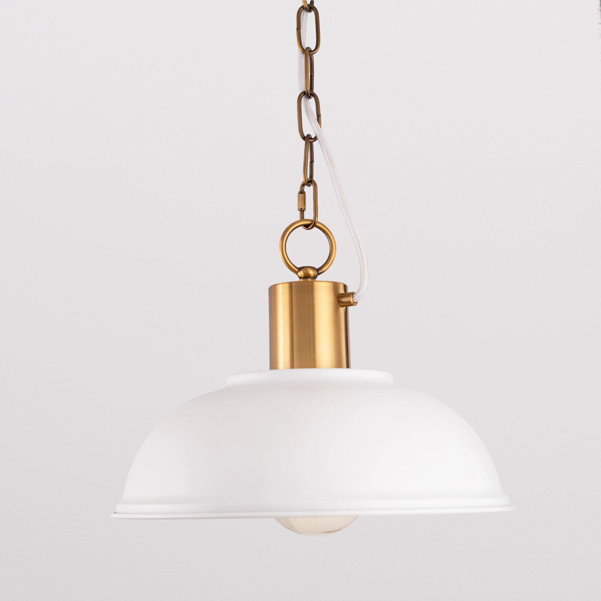 Pendant lamp on a chain "Dome"