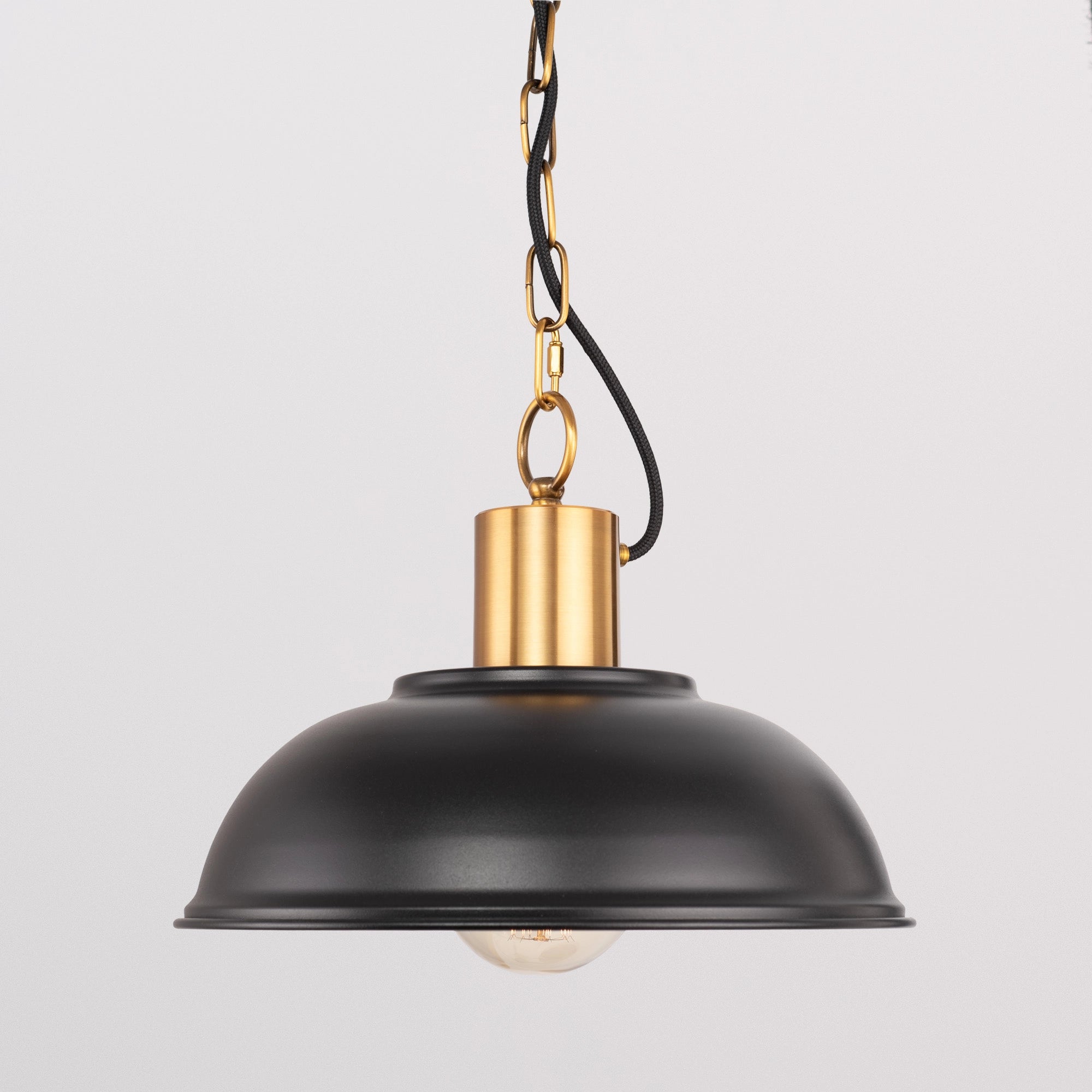 Pendant lamp on a chain "Dome"