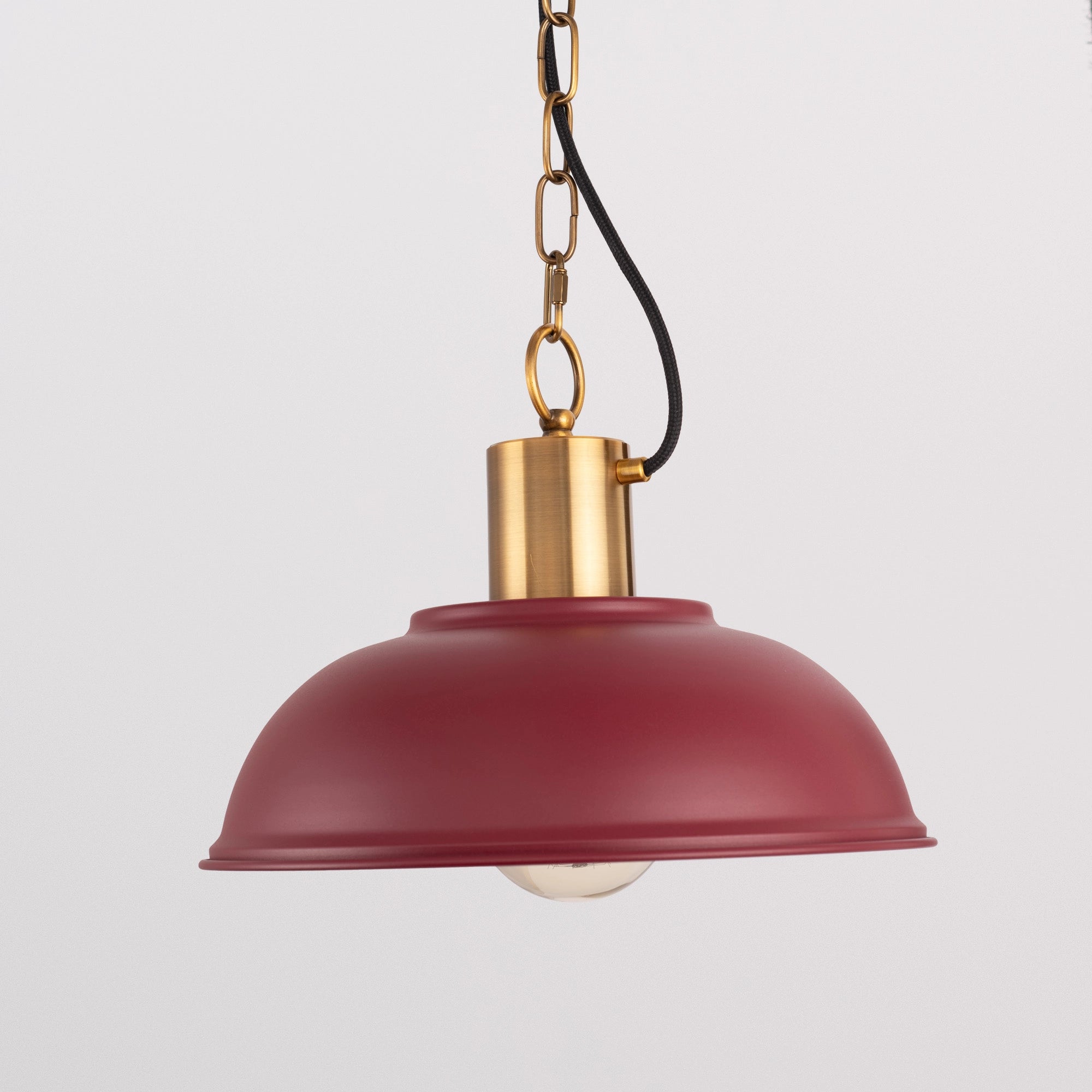Pendant lamp on a chain "Dome"