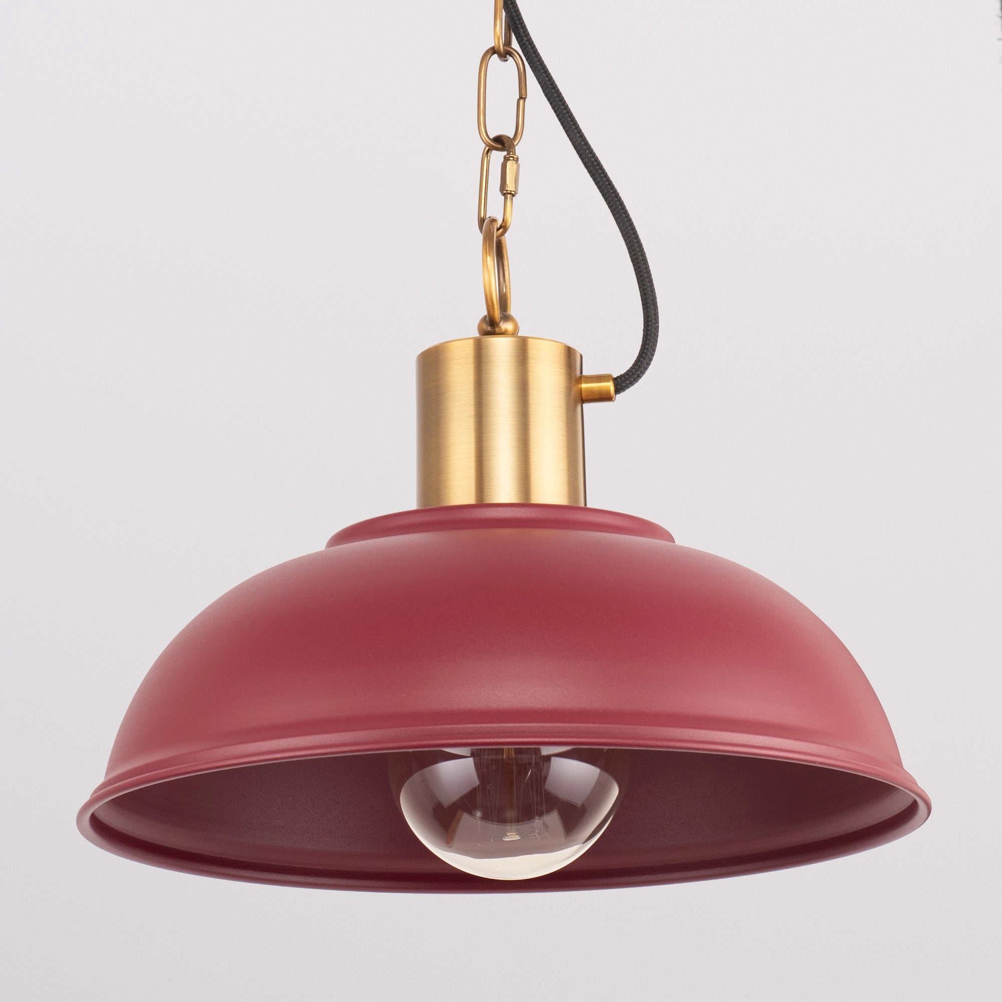 Pendant lamp on a chain "Dome"