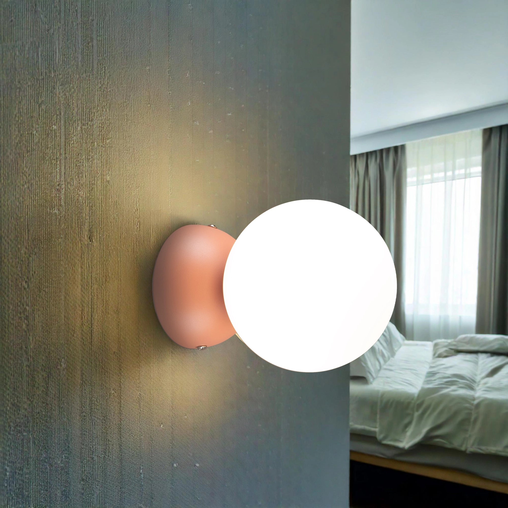 Flush mount wall lamp for kids room "Cloudlet"