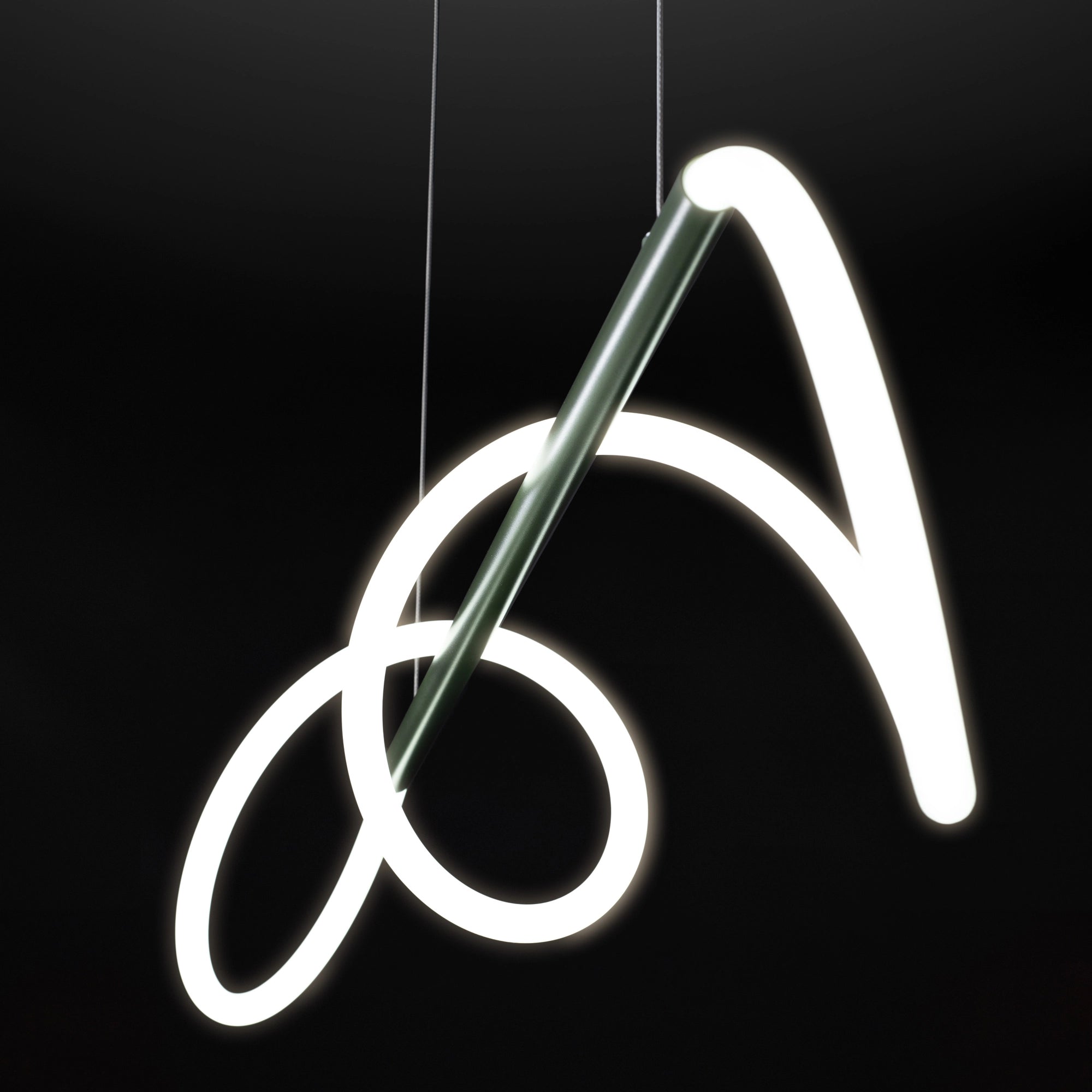 Pendant Lighting featuring Flexible LED Rope "Neon Fleksi MonoMake"