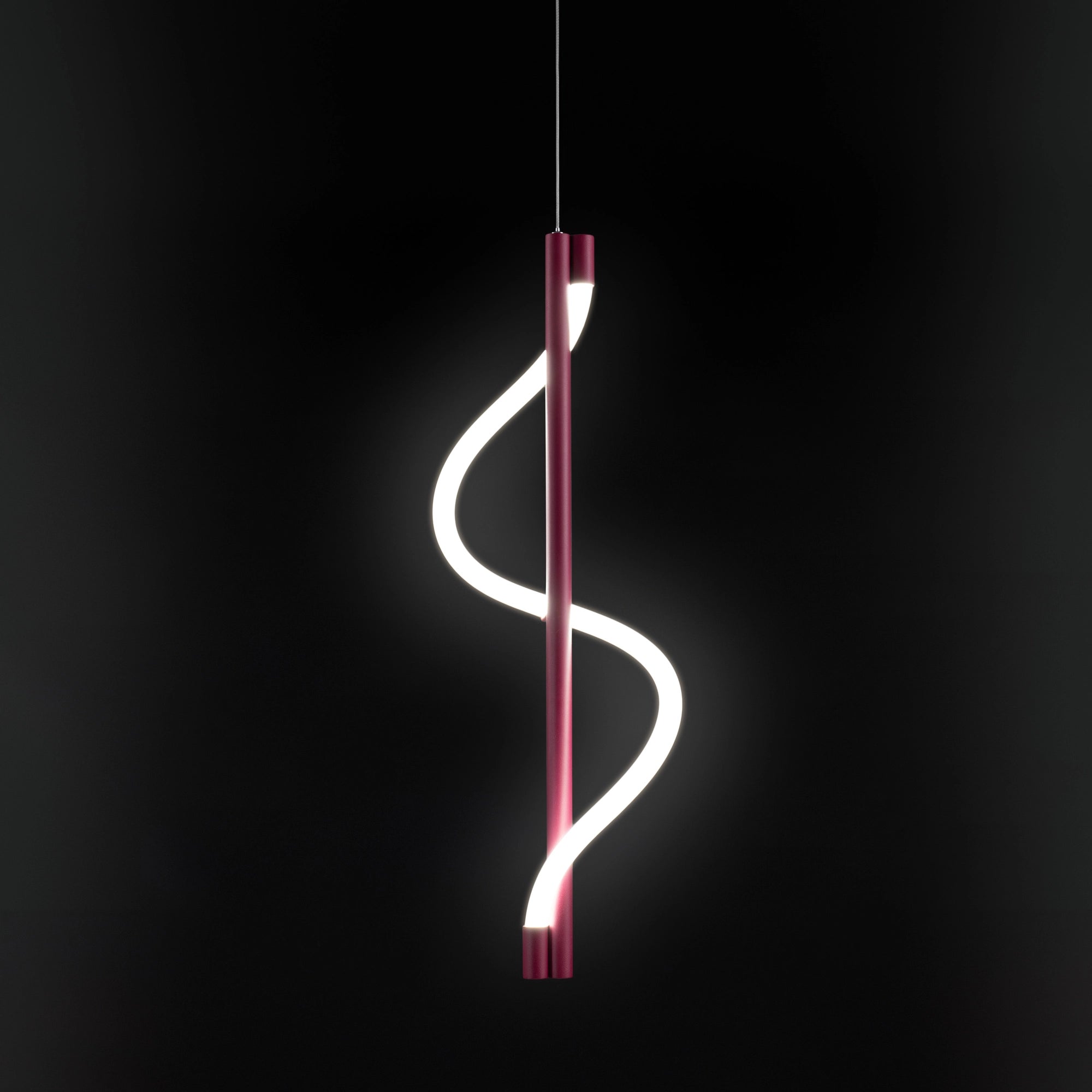 Pendant Lighting featuring Flexible LED Rope "NEON Fleksi Vertical S Light"