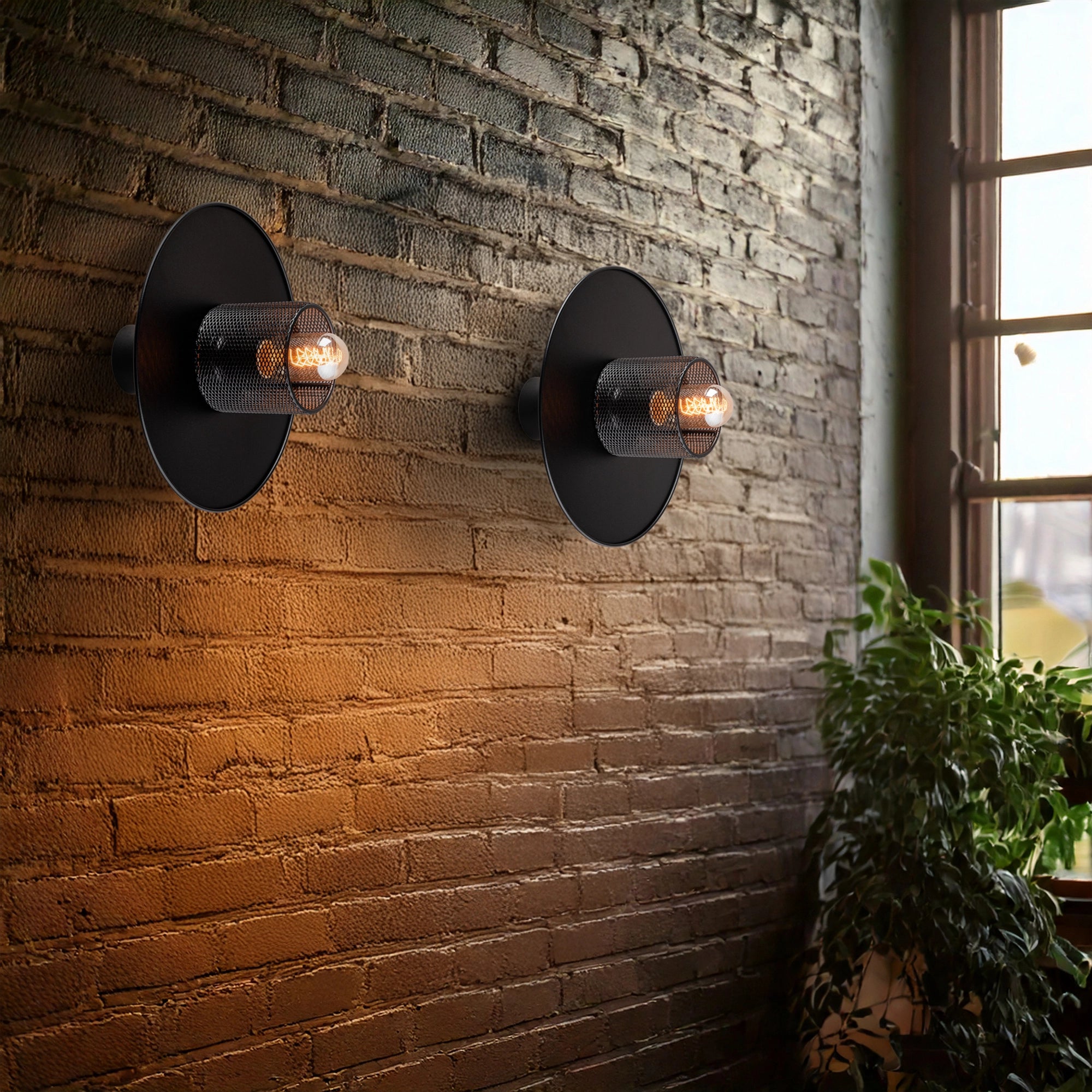 Wall lamp "ShadowMesh"