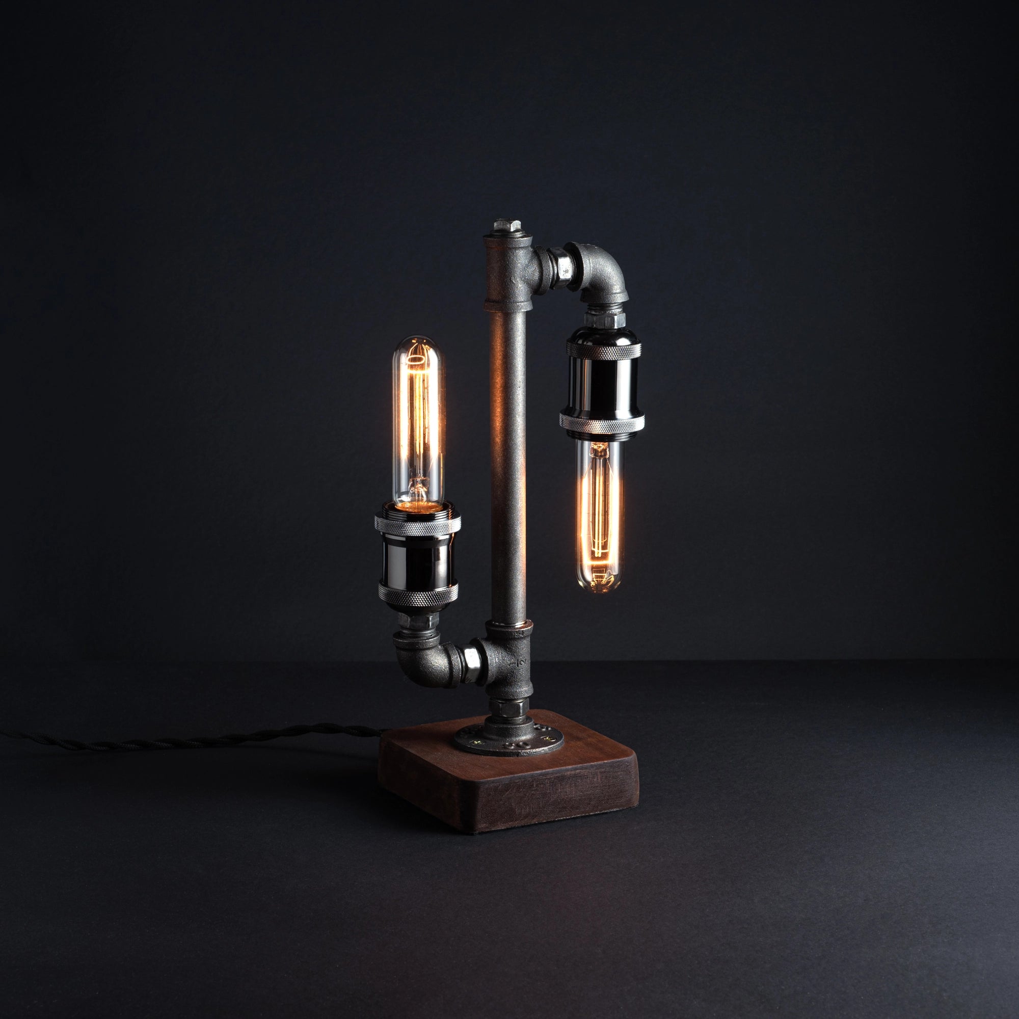 Table lamp InTouch double+bulbs