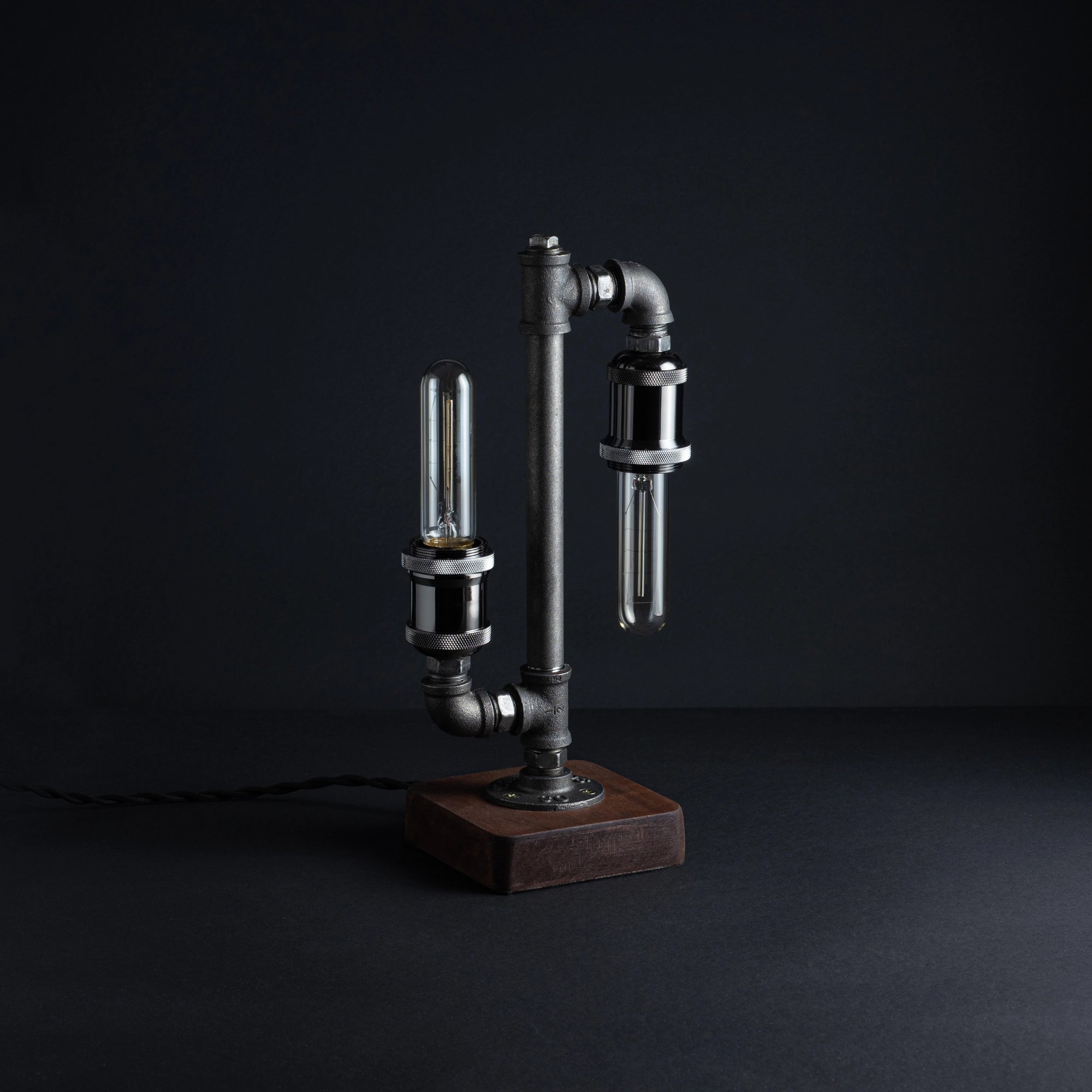 Table lamp InTouch double+bulbs