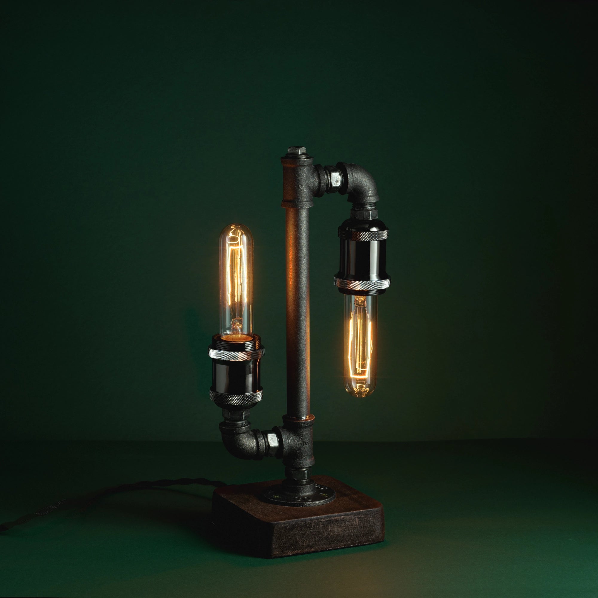 Table lamp InTouch double+bulbs
