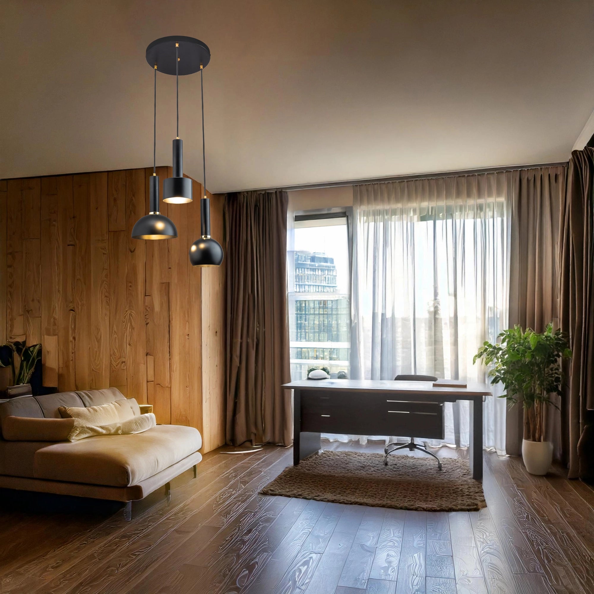 Pendant Lighting "Tube 3IN1"