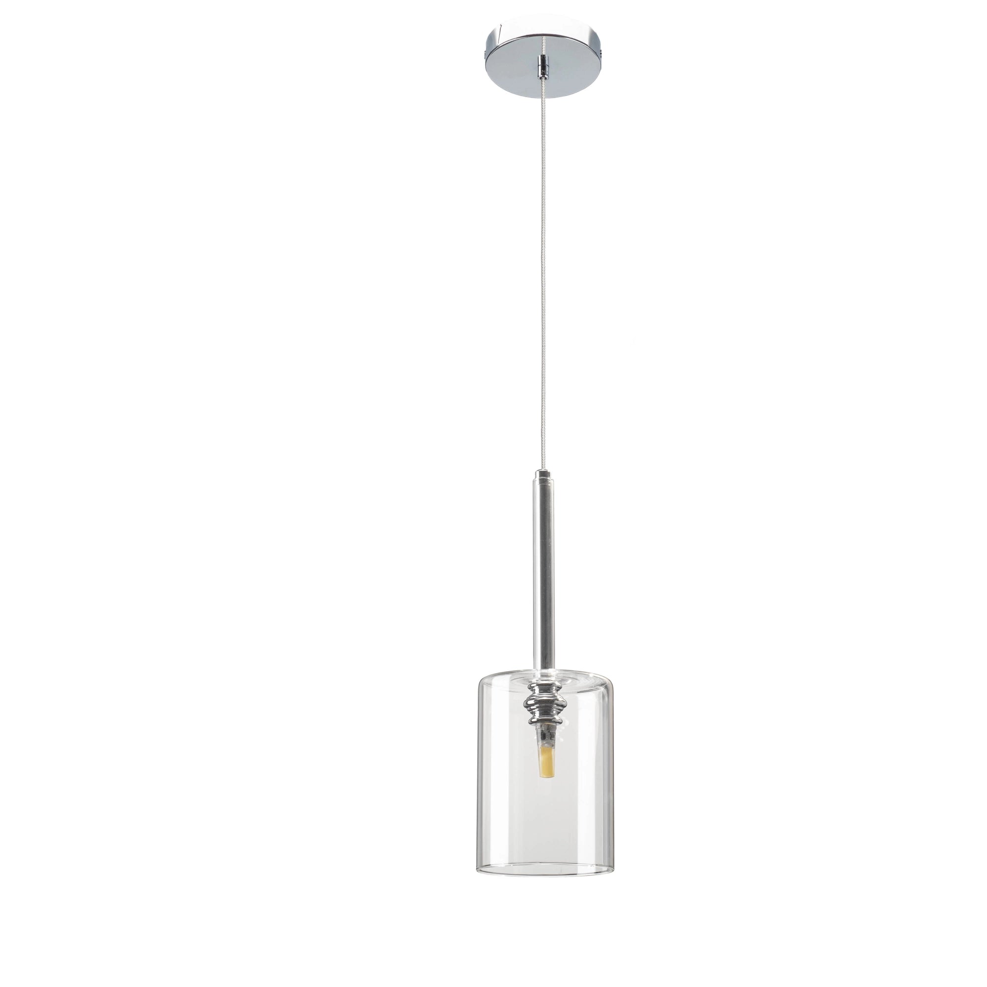 Clear glass pendant lamp "Clear Glass Pendant A"