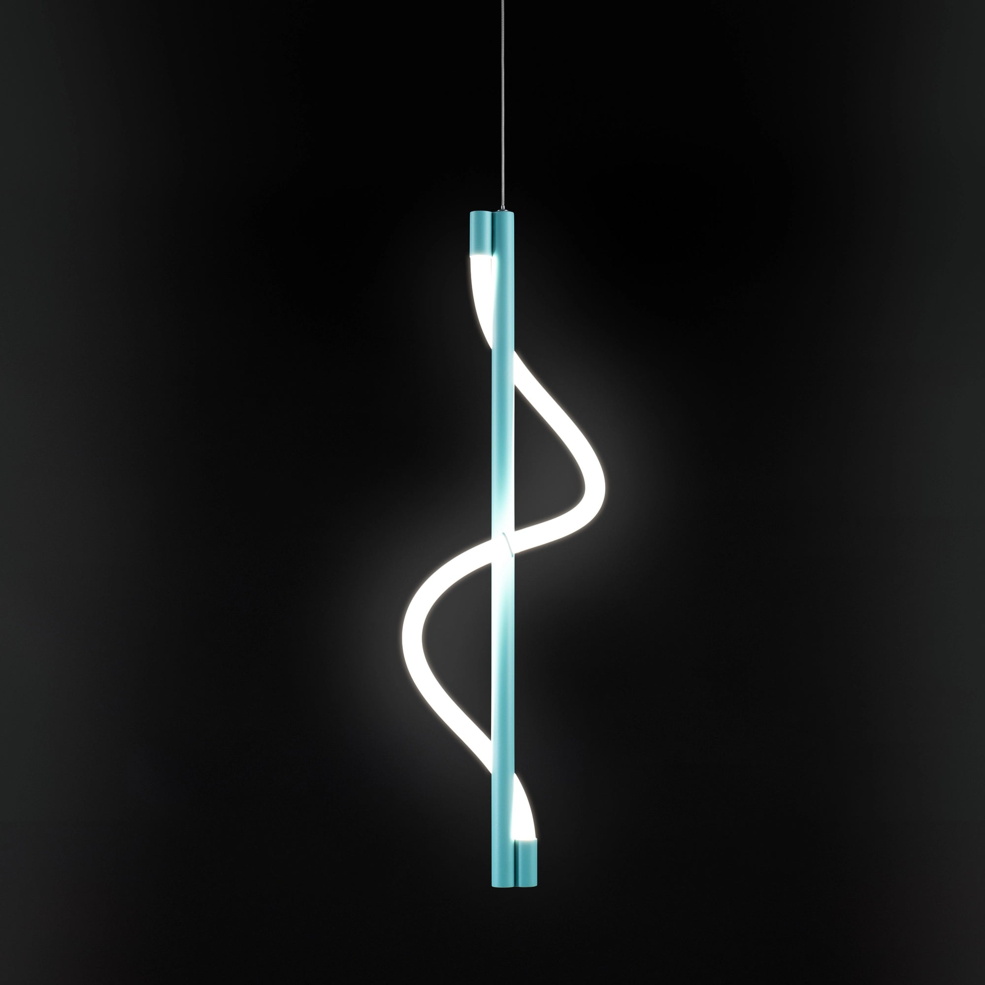 Pendant Lighting featuring Flexible LED Rope "NEON Fleksi Vertical S Light"