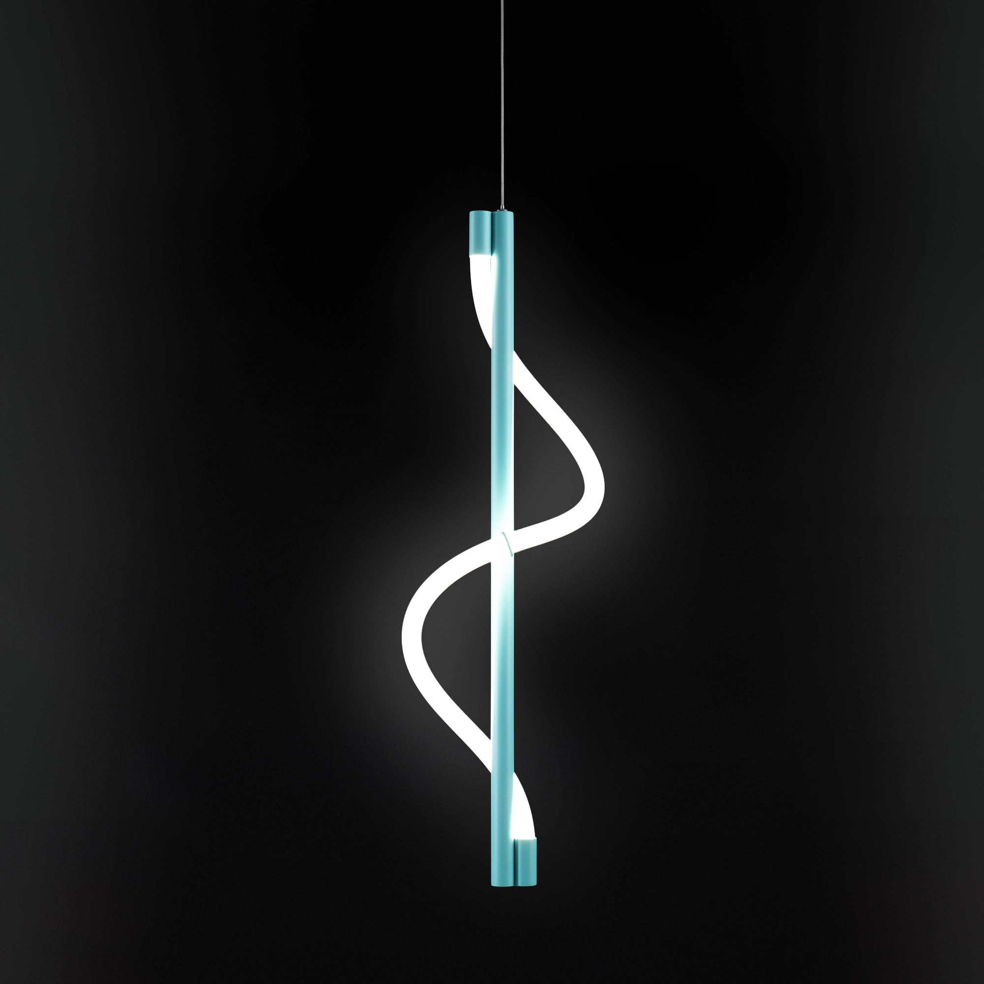 Pendant Lighting featuring Flexible LED Rope "NEON Fleksi Vertical S Light"