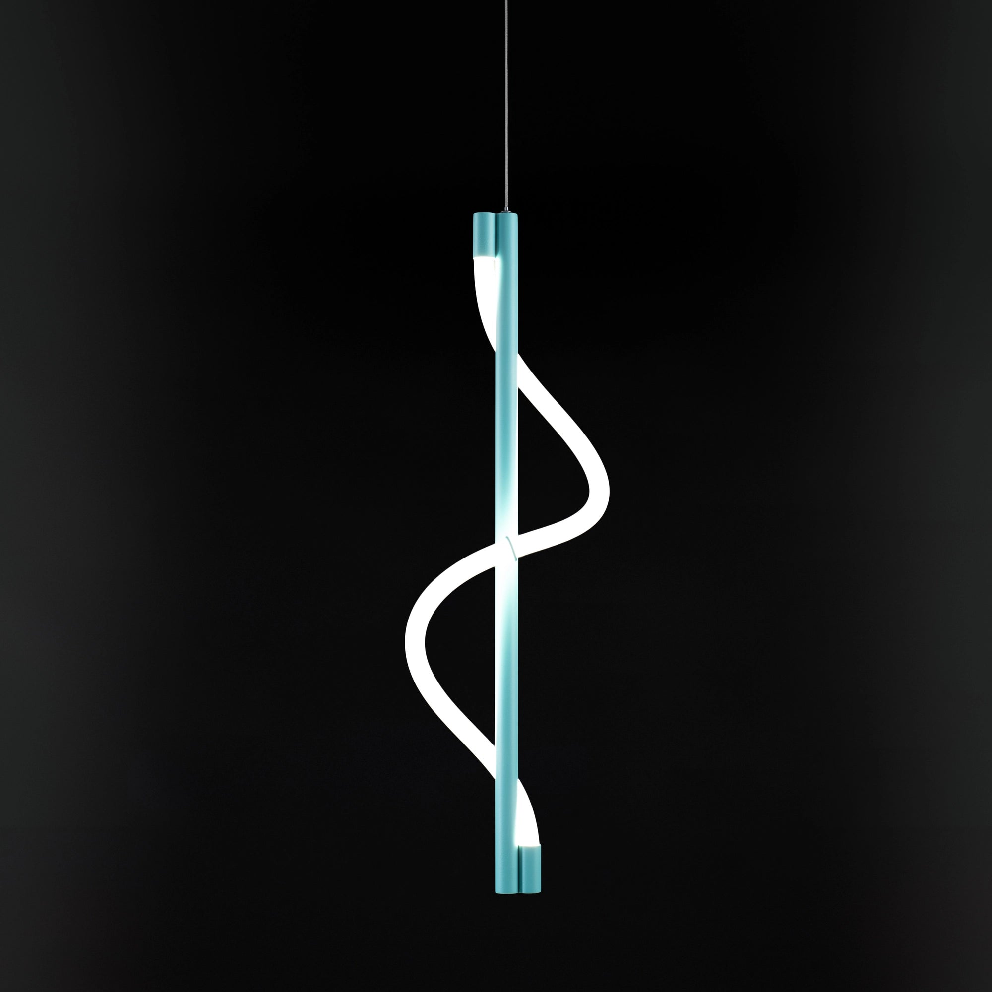 Pendant Lighting featuring Flexible LED Rope "NEON Fleksi Vertical S Light"