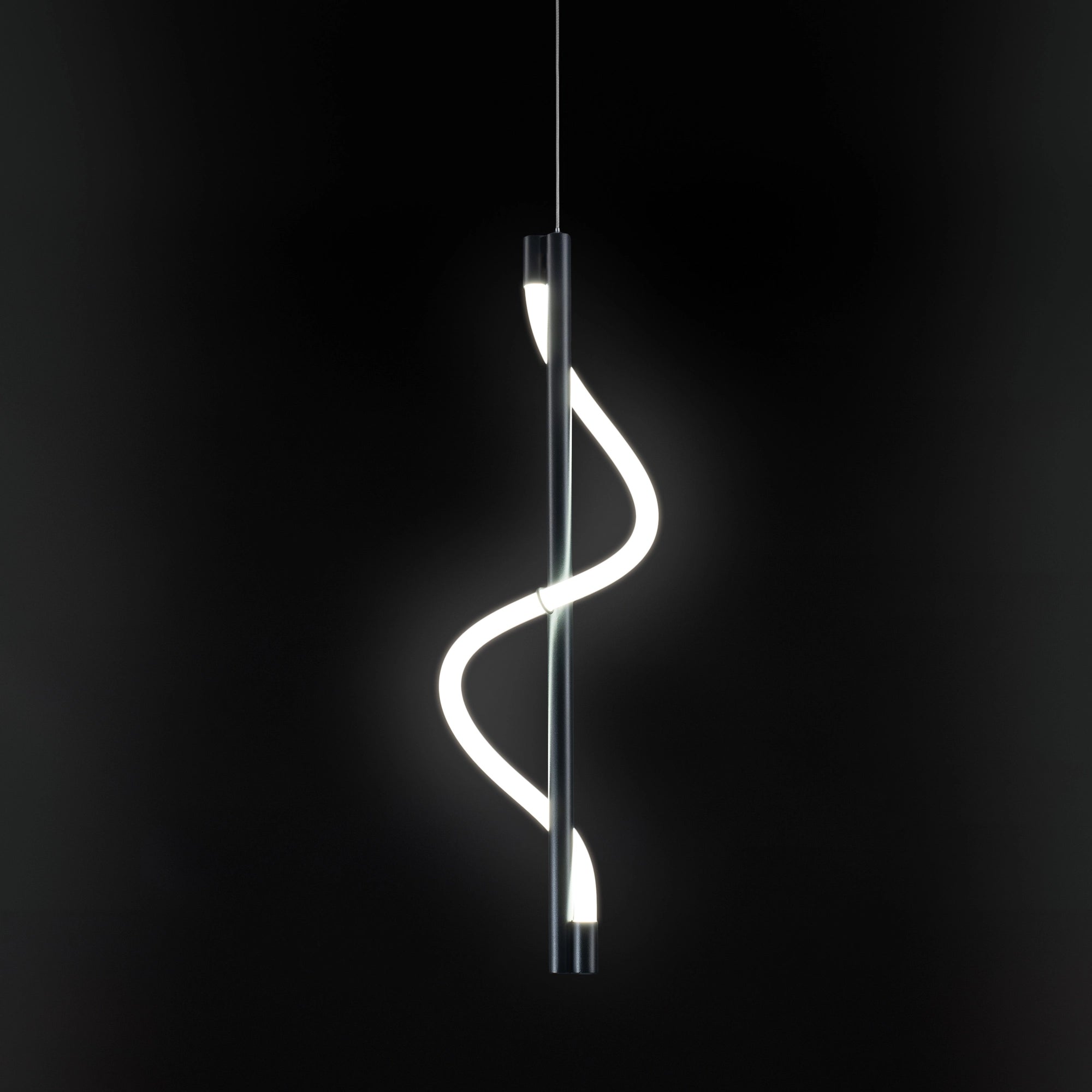 Pendant Lighting featuring Flexible LED Rope "NEON Fleksi Vertical S Light"