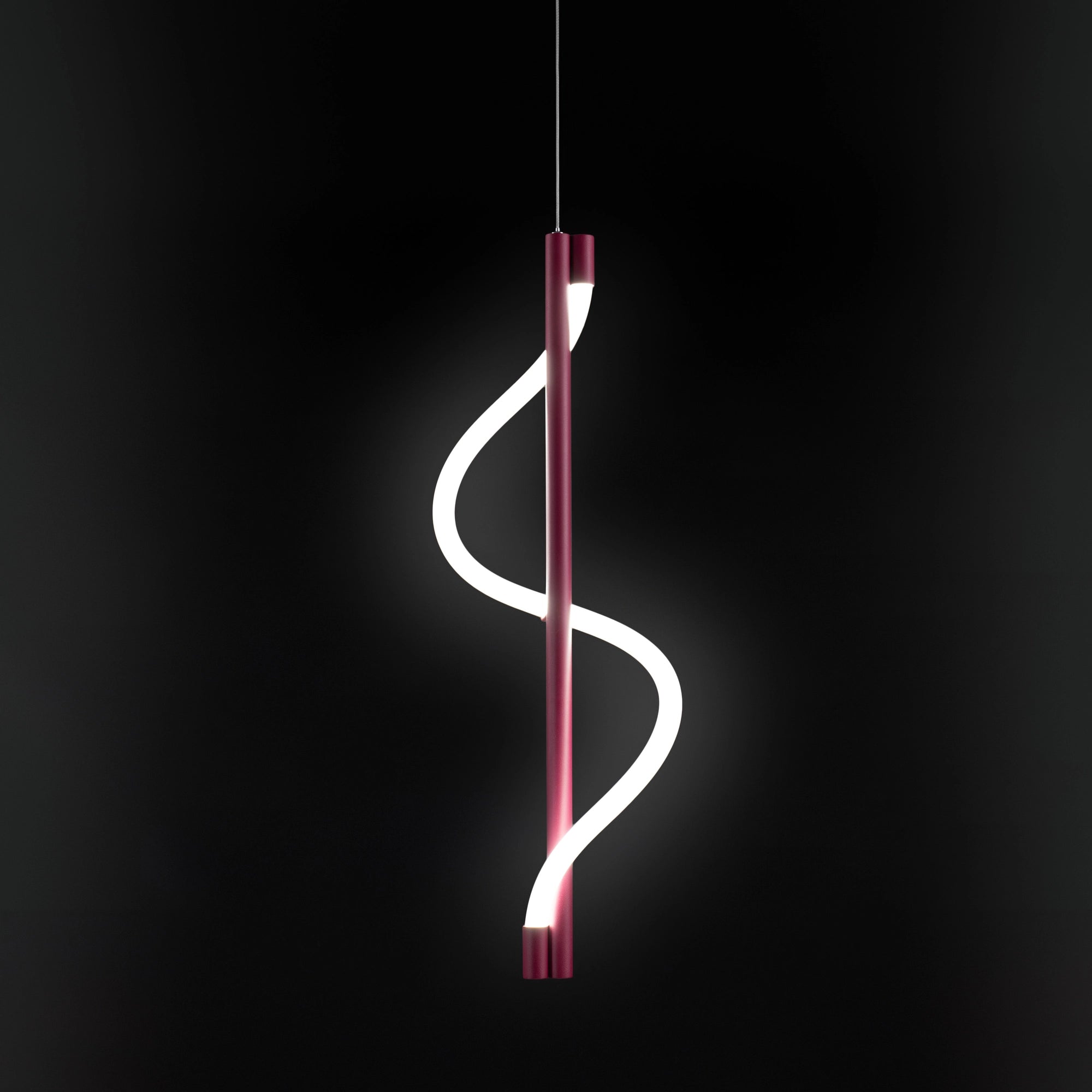 Pendant Lighting featuring Flexible LED Rope "NEON Fleksi Vertical S Light"