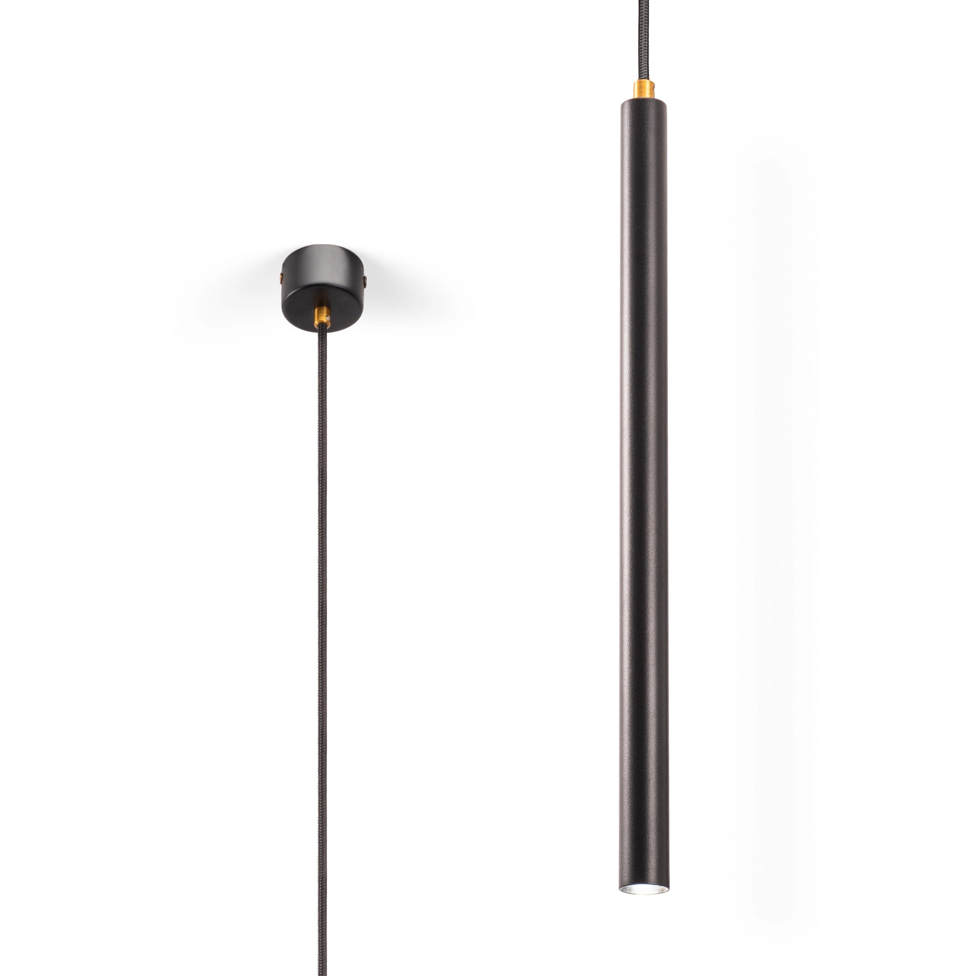 Tube pendant light "Wand"