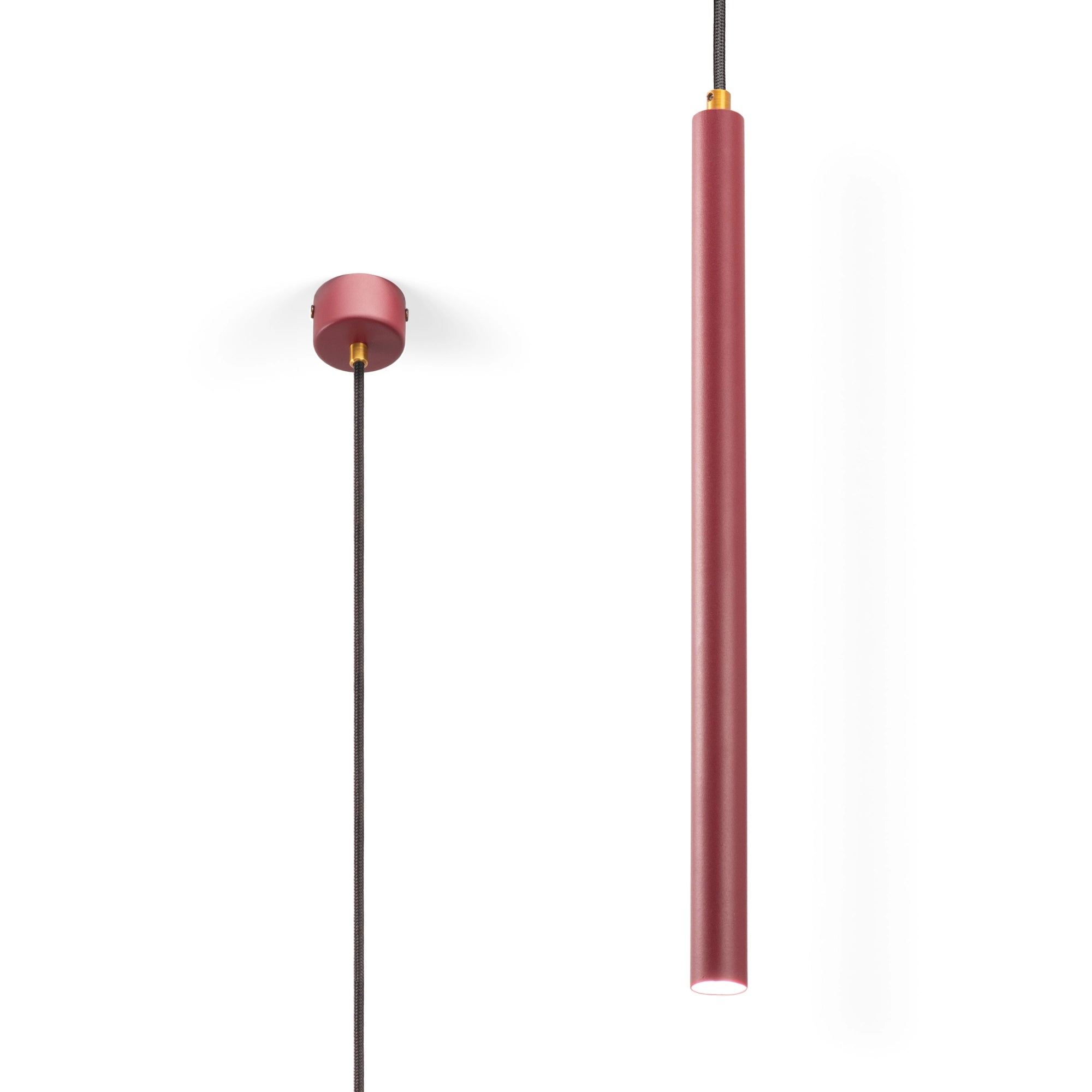 Tube pendant light "Wand"