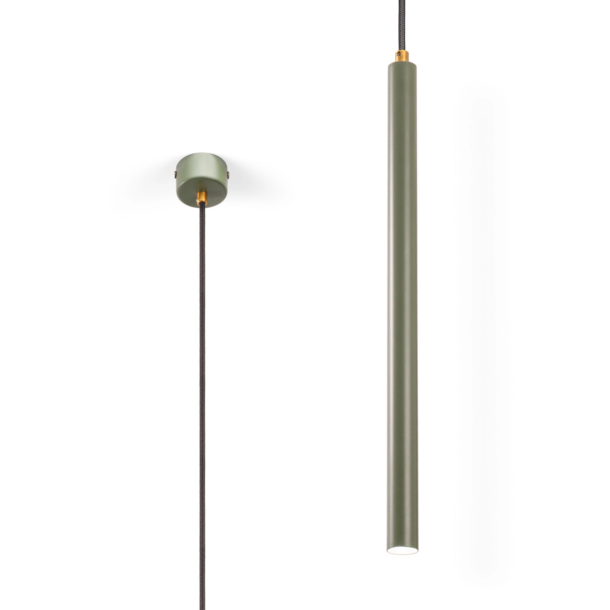Tube pendant light "Wand"