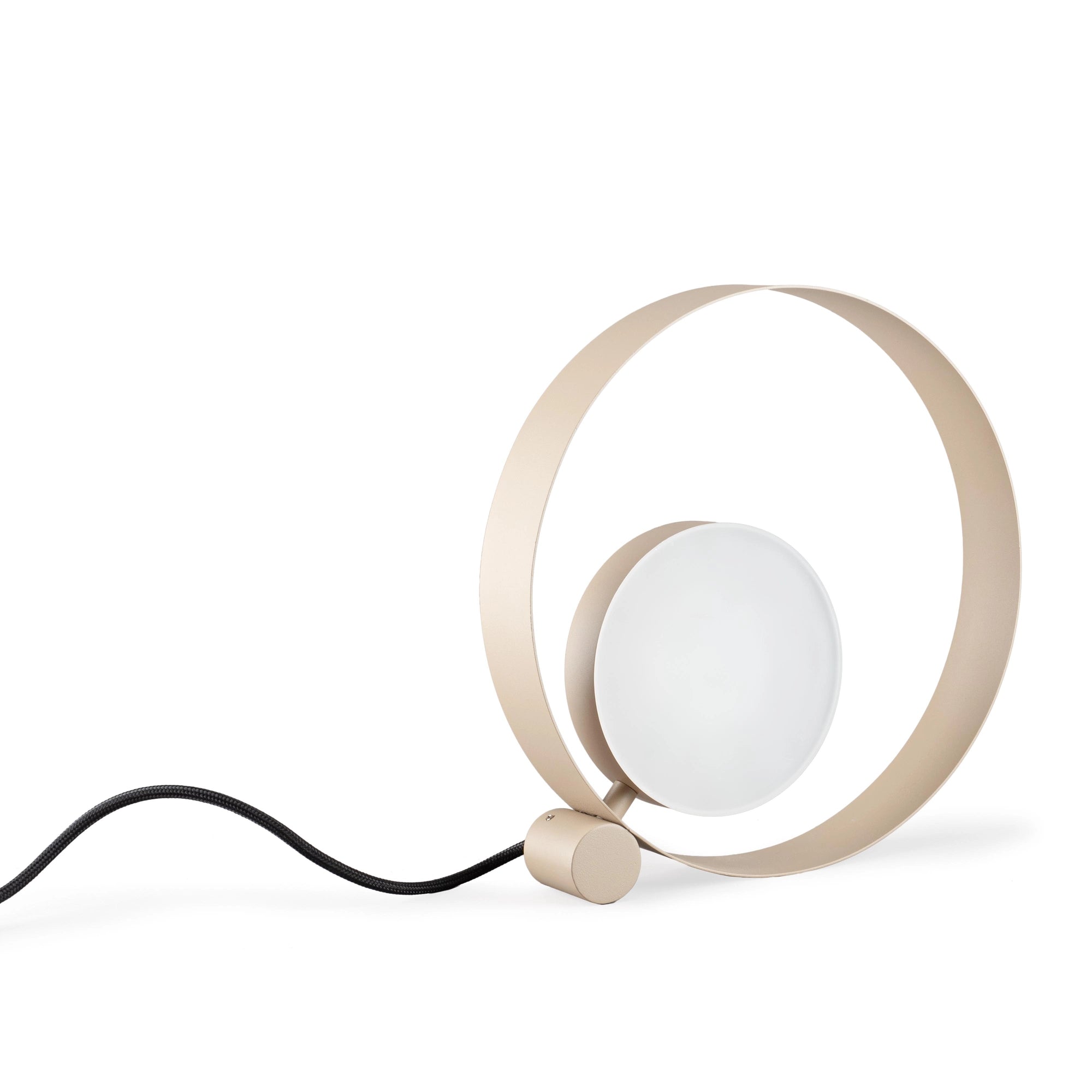 Table lamp with a dimmer switch