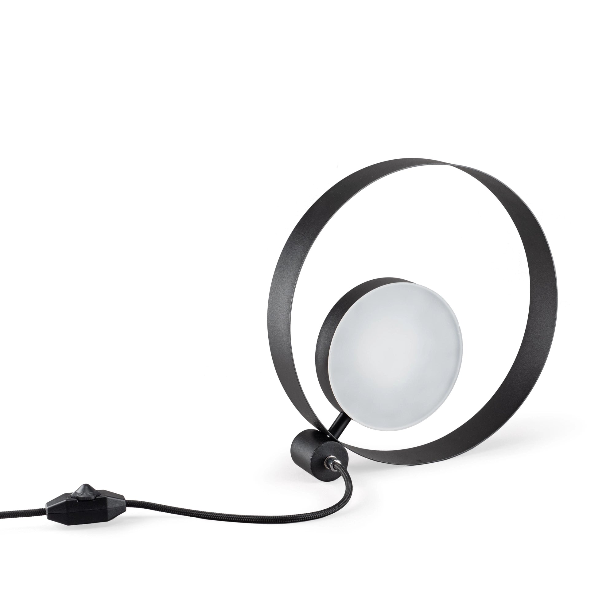 Table lamp with a dimmer switch