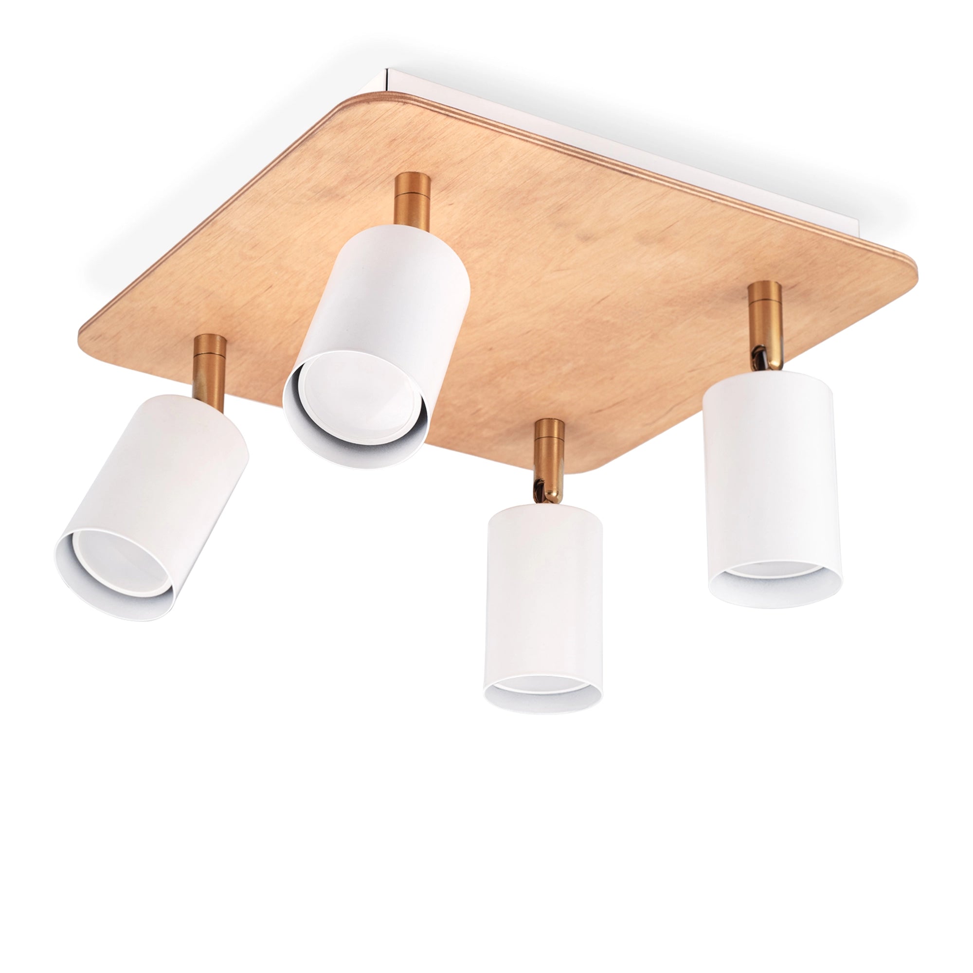 Pendant Lamp "Wood Spot Quattro Grey (Nowowood Line)"