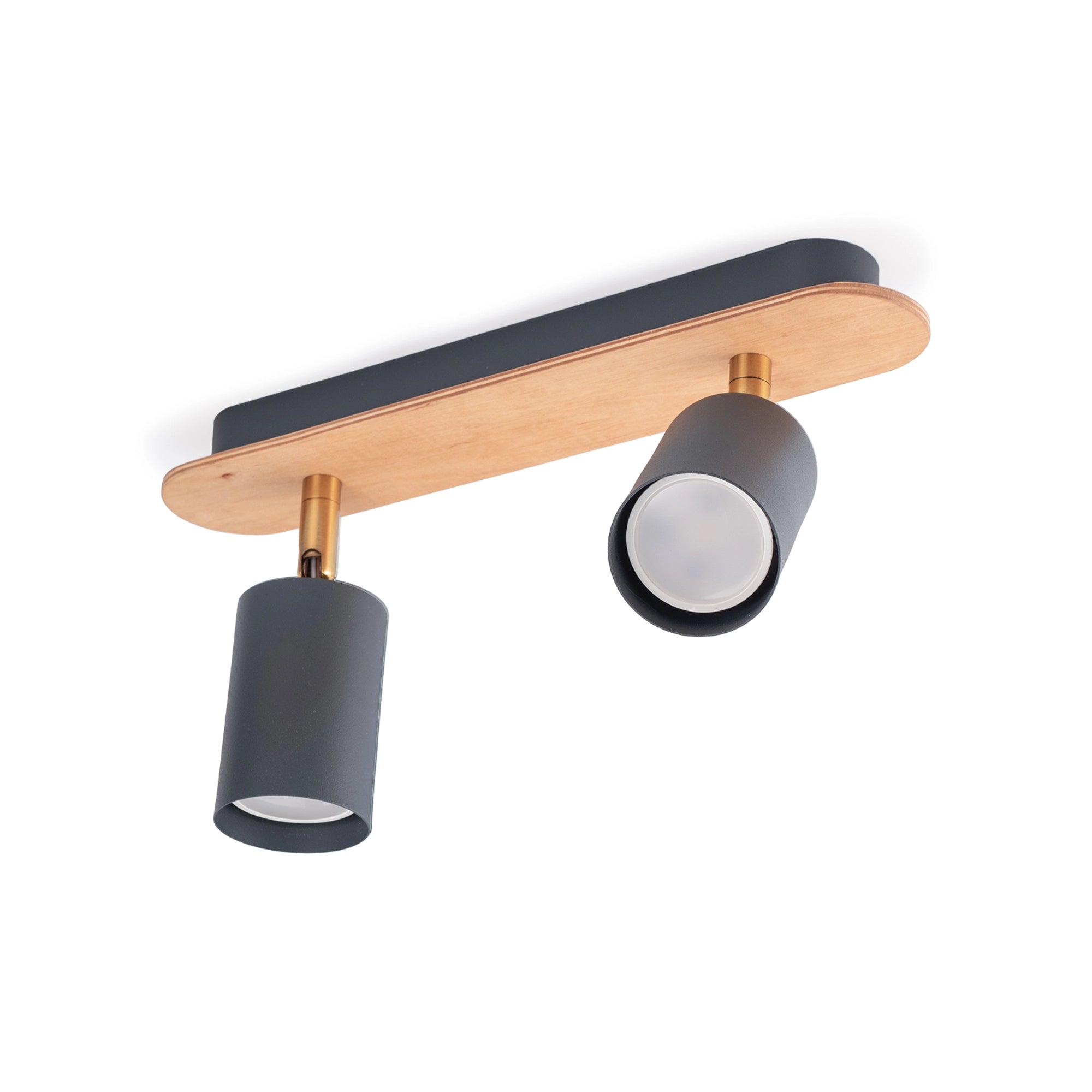 Pendant Lamp "Wood Spot Duo Beige (Nowowood Line)"