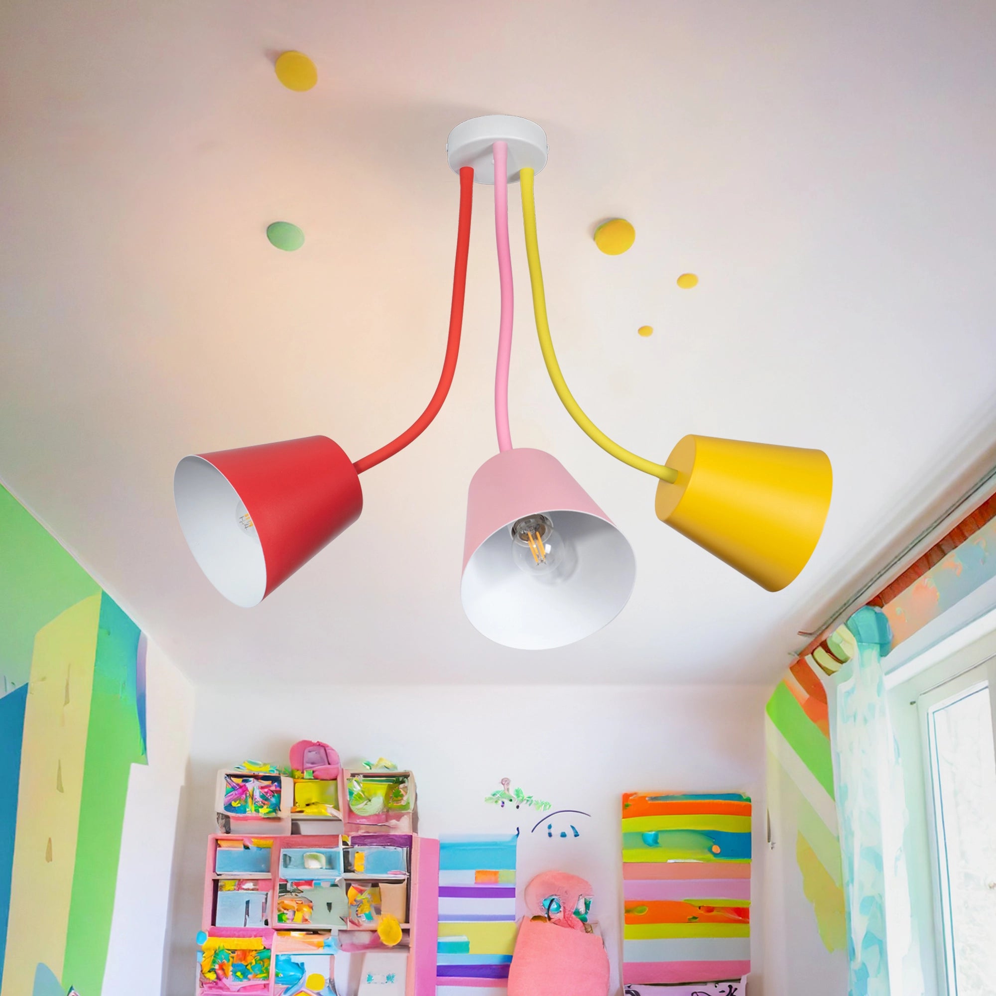 Pendant Lamp for Kids Room "Dancing Light"