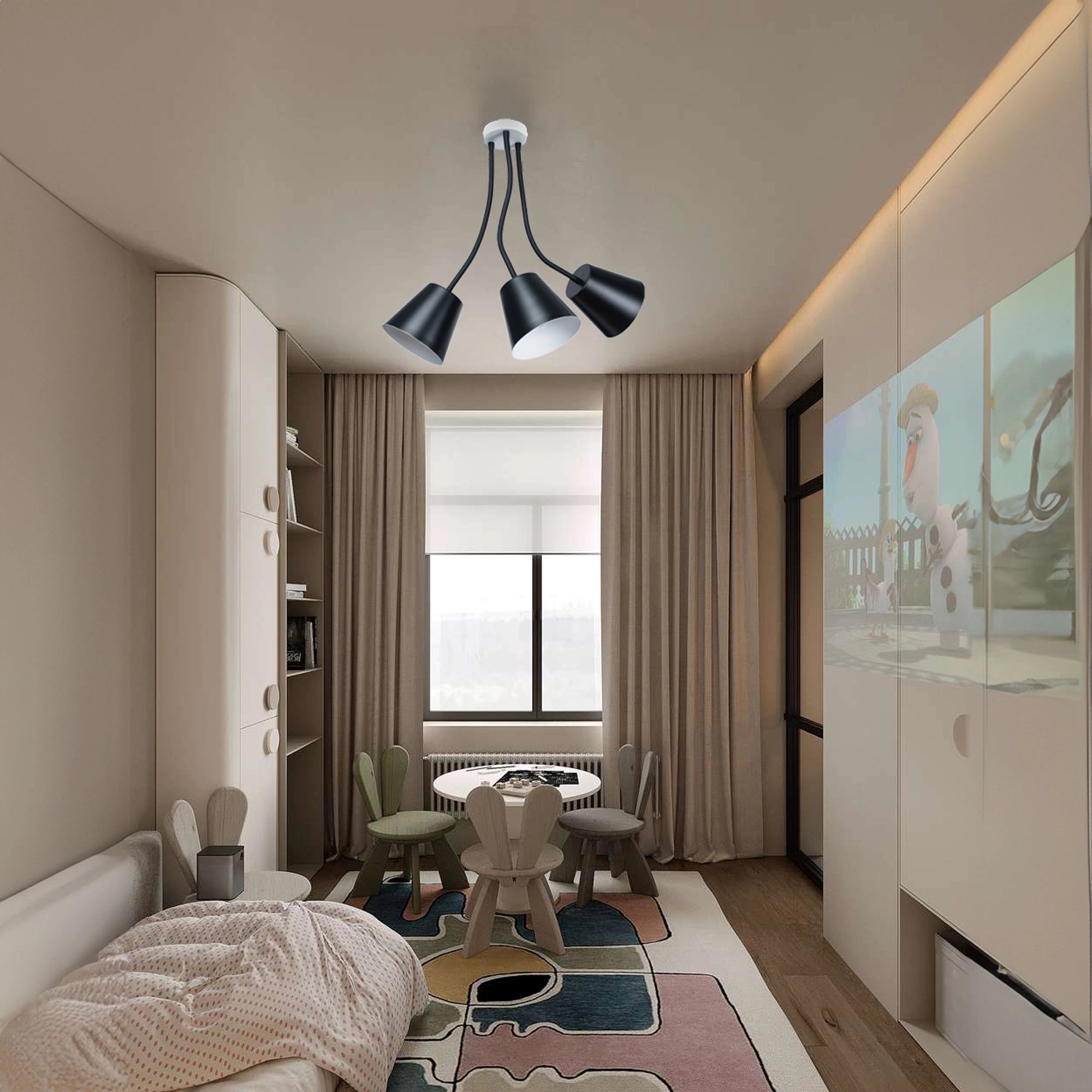 Pendant Lamp for Kids Room "Dancing Light"