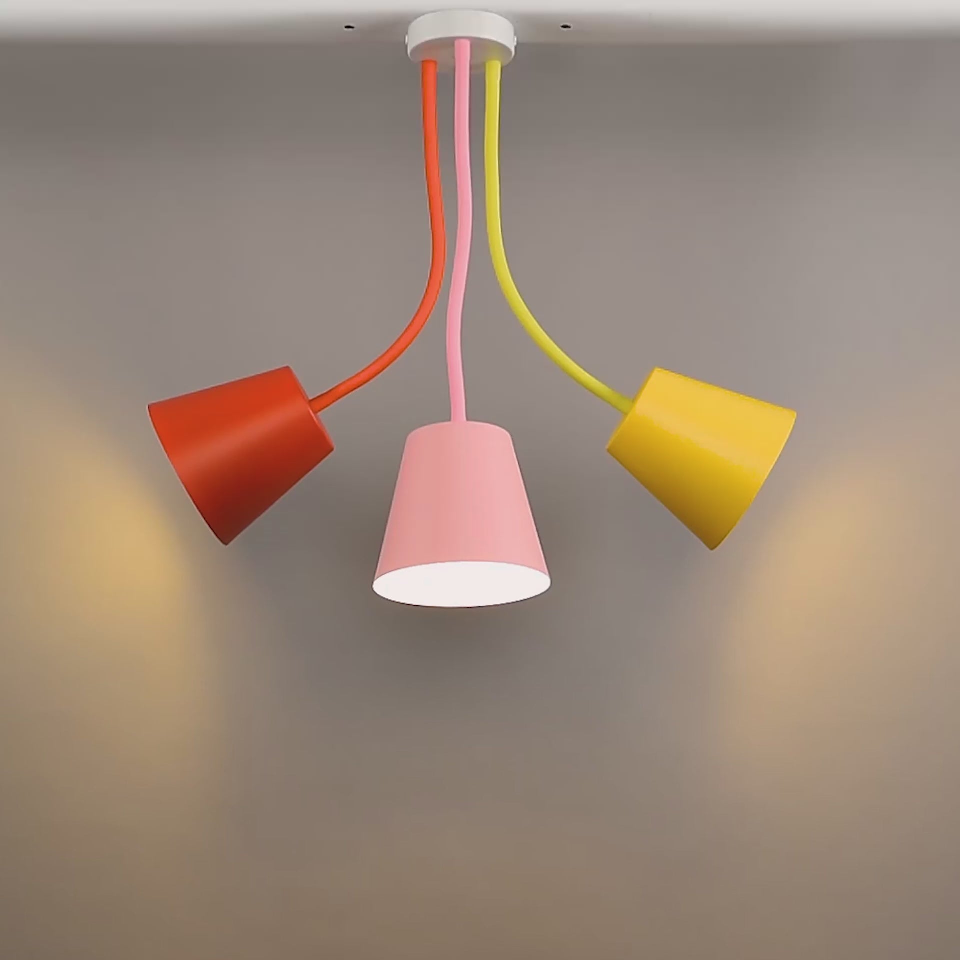 Pendant Lamp for Kids Room "Dancing Light"