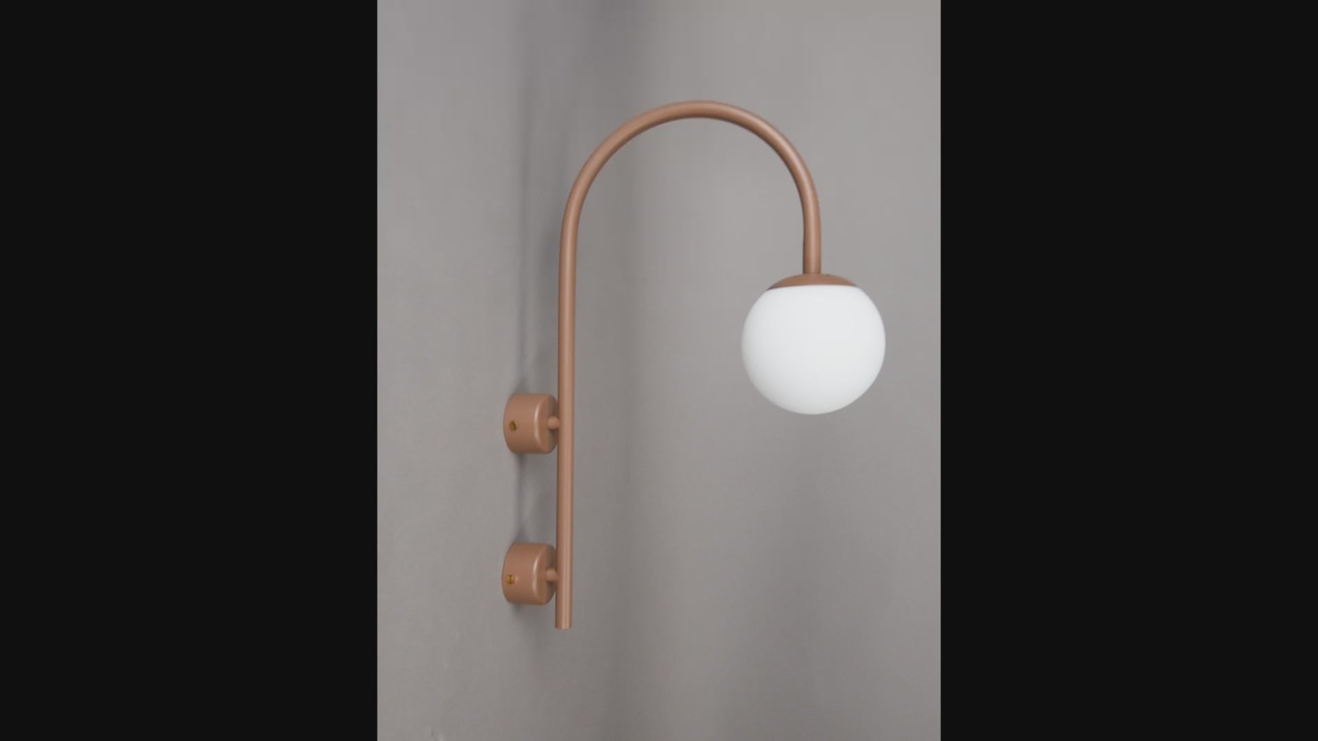 Wall lamp "Taco Hook Olive"