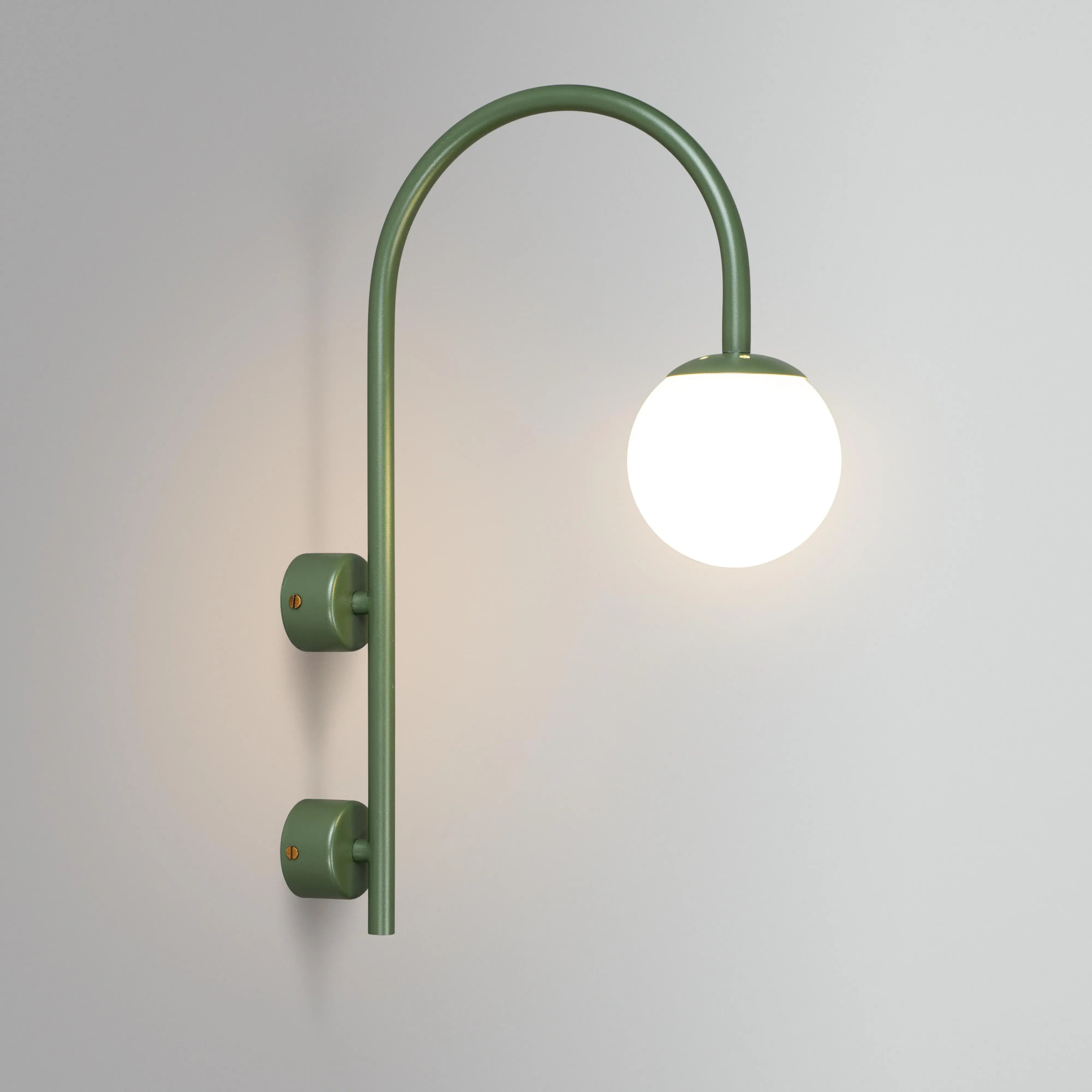 Wall lamp "Taco Hook Olive"