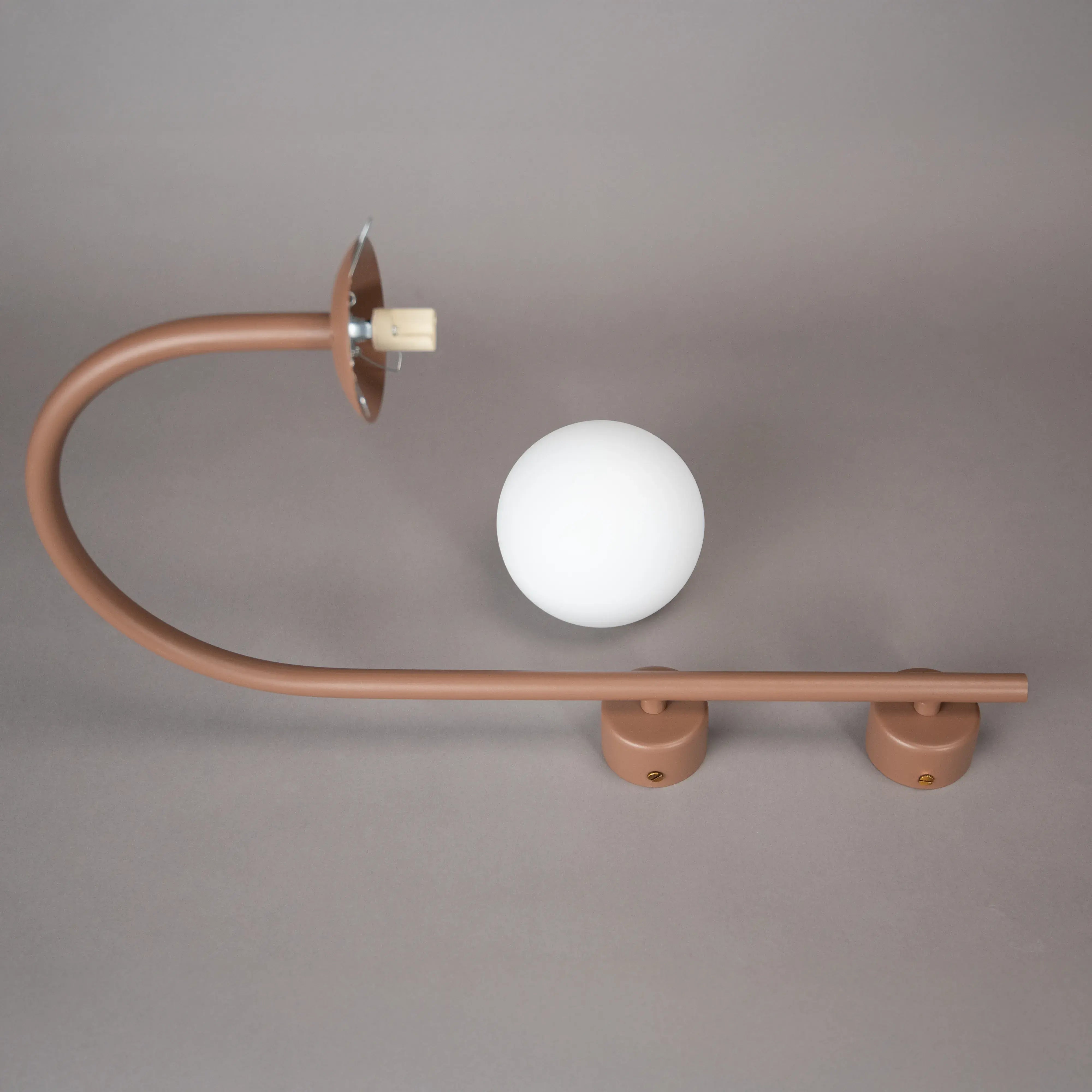 Wall lamp "Taco Hook Olive"